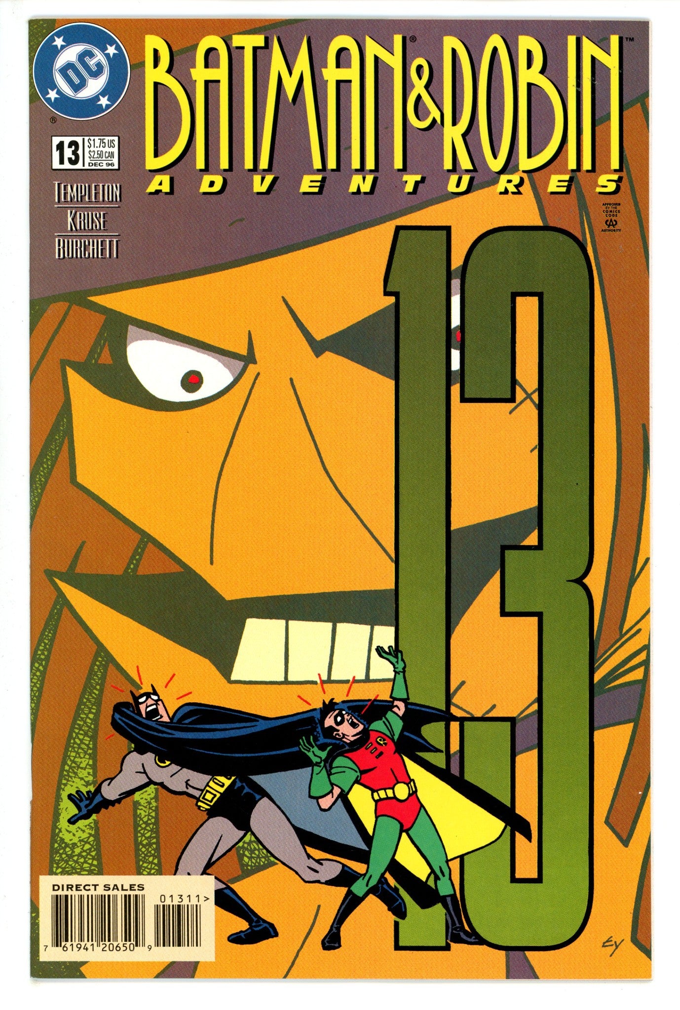 The Batman and Robin Adventures 13 VF/NM (1996)