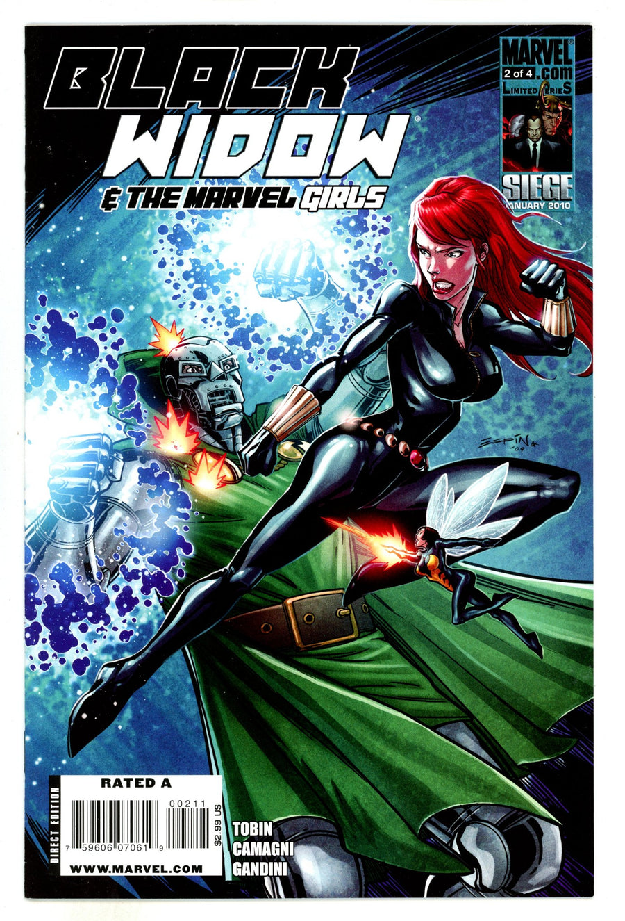 Black Widow & The Marvel Girls 2 Mid Grade (2010) 