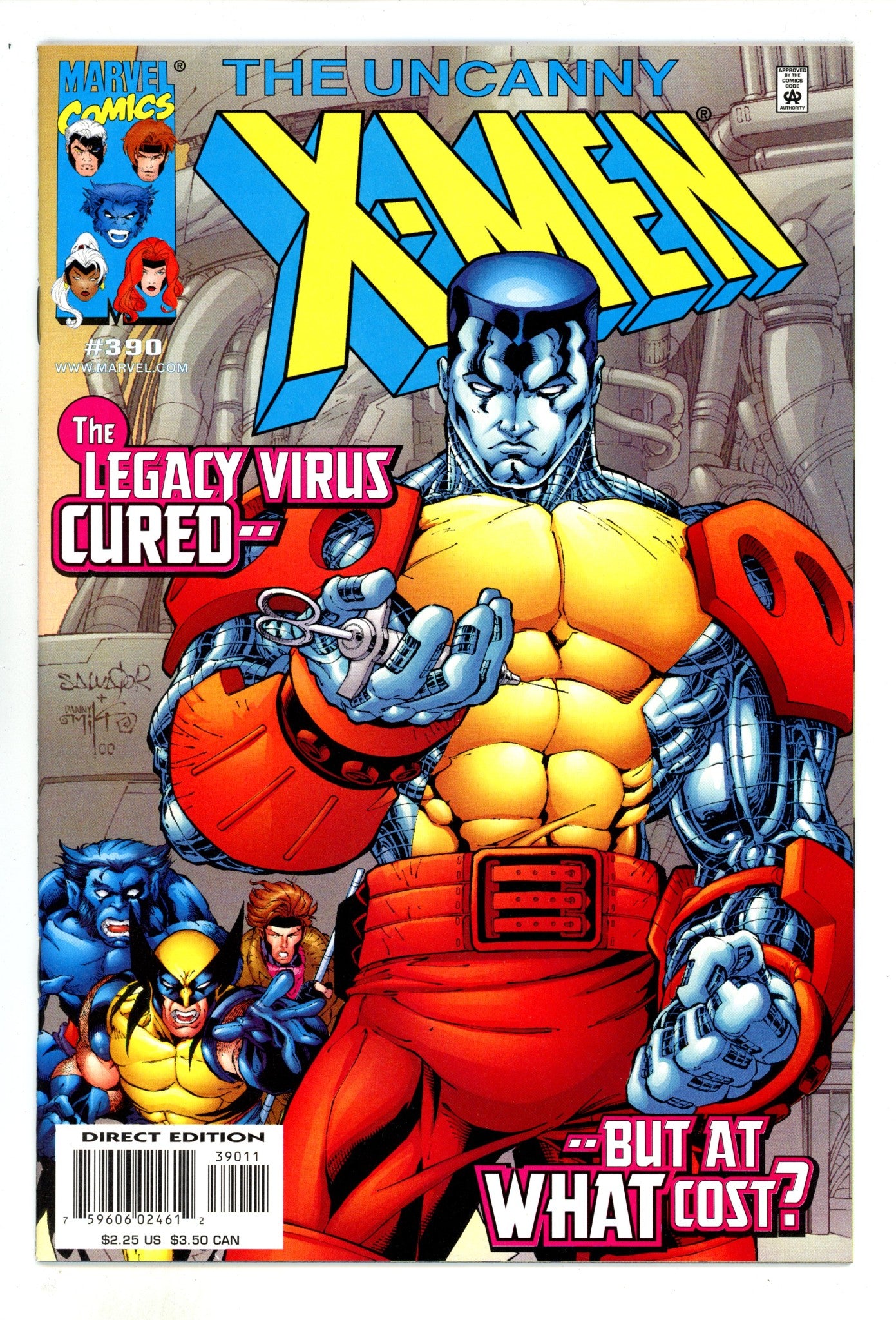 The Uncanny X-Men Vol 1 390 High Grade (2001) 
