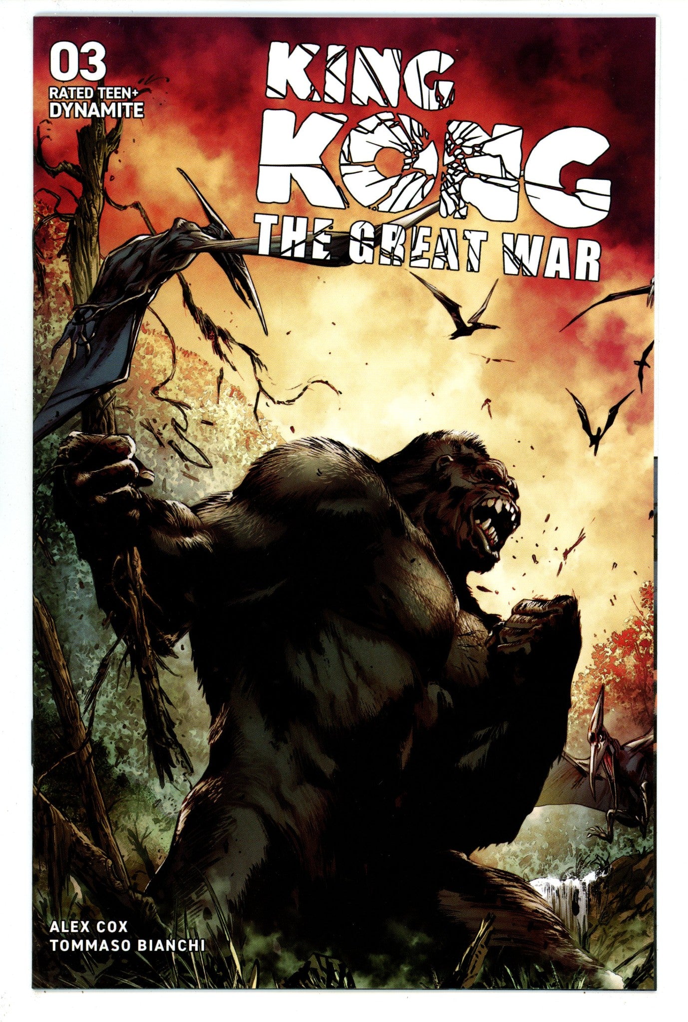 Kong: The Great War 3 High Grade (2023) Guice Variant 
