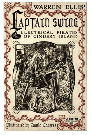 Captain Swing and the Electrical Pirates of Cindery Island 4 FN/VF (7.0) (2011) Dreadful Variant