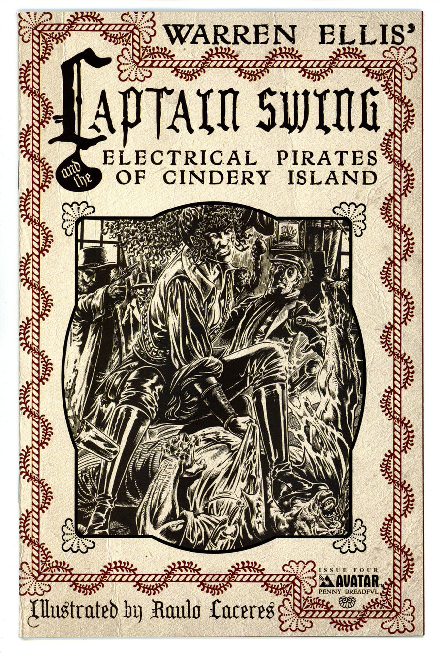 Captain Swing and the Electrical Pirates of Cindery Island 4 FN/VF (7.0) (2011) Dreadful Variant 