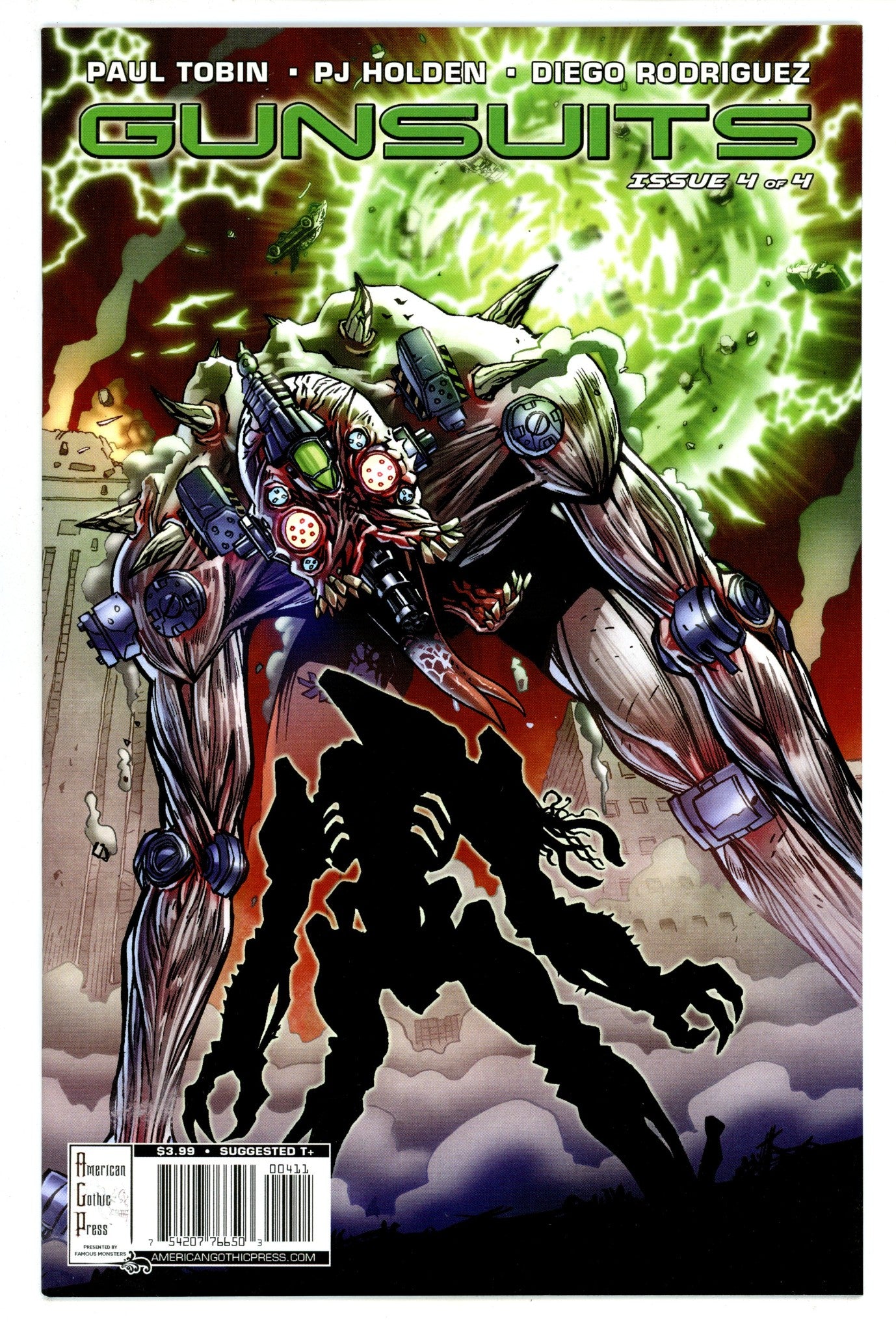 Famous Monsters Gunsuits 4 High Grade (2015) 