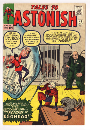 Tales to Astonish Vol 1 45 VF- (7.5) (1963)