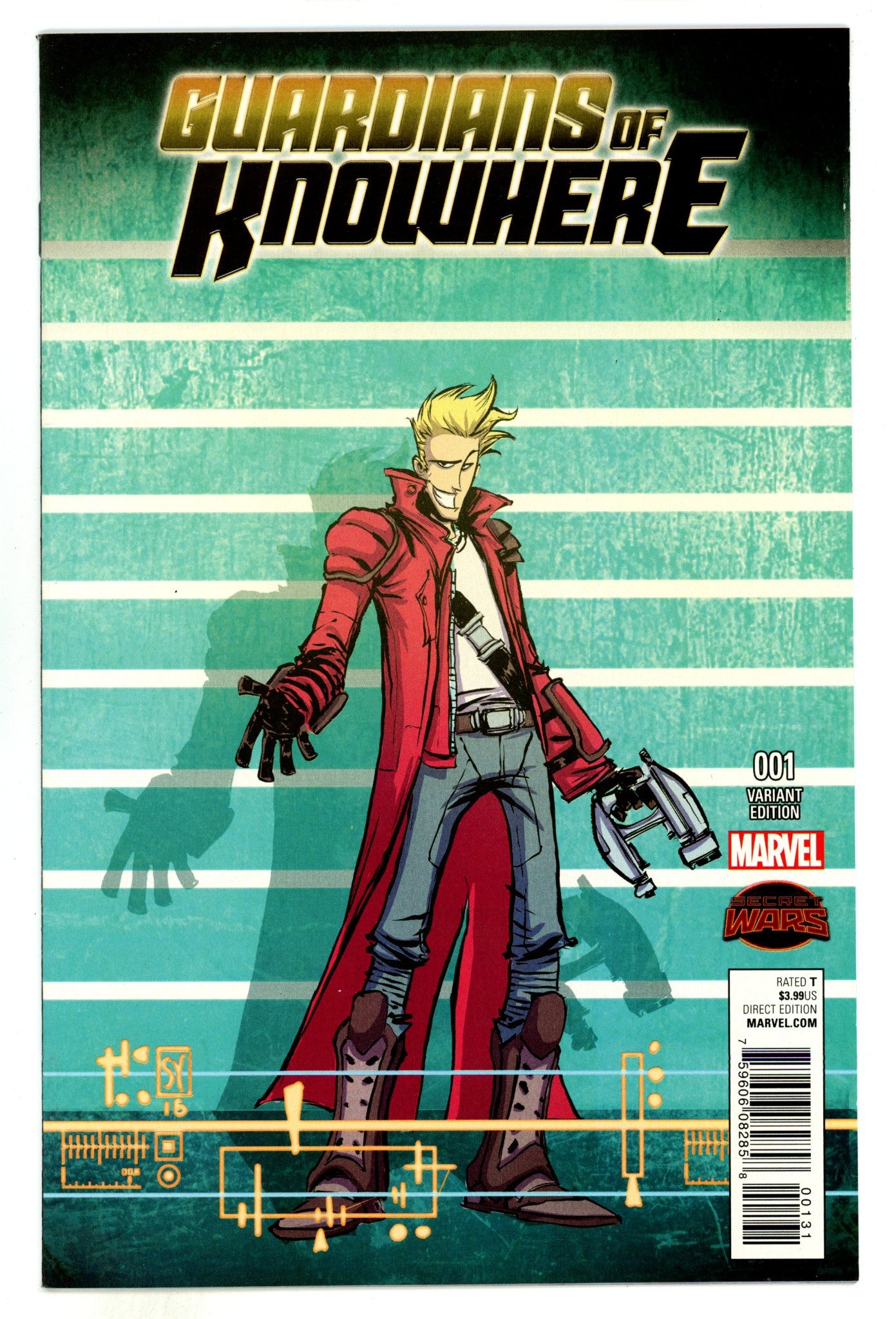 Guardians of Knowhere 1 Mid Grade (2015) Young Variant 