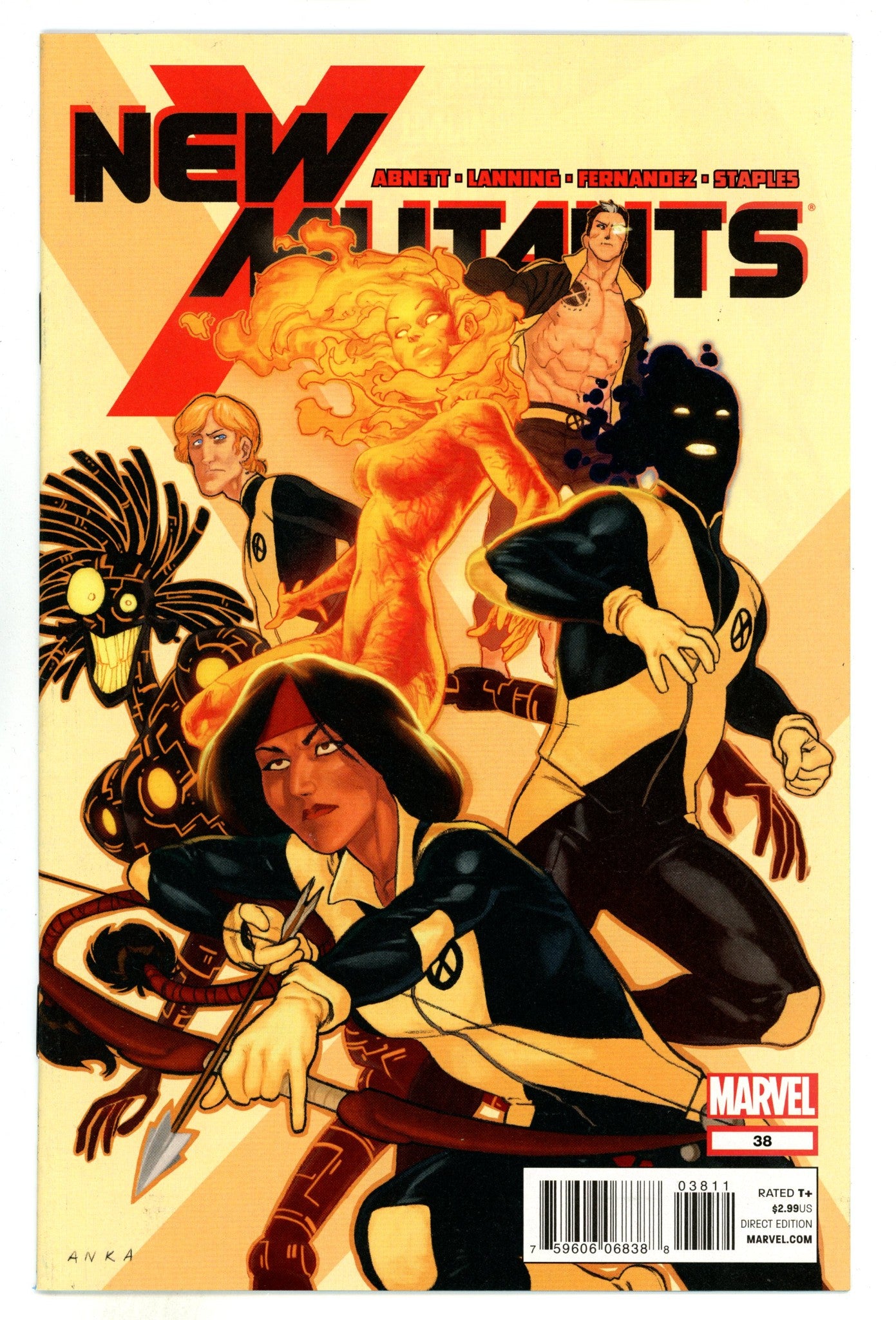 New Mutants Vol 3 38 High Grade (2012) 