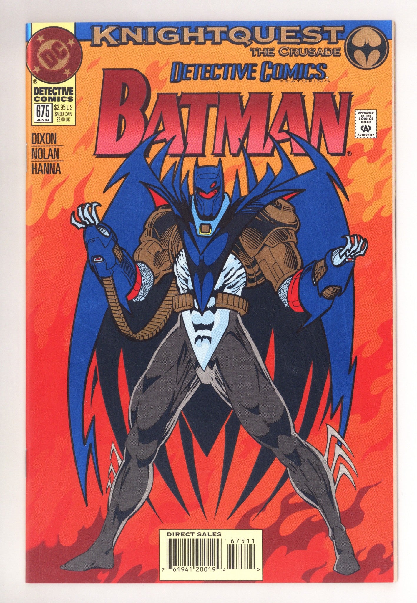 Detective Comics Vol 1 675 Mid Grade (1994) 