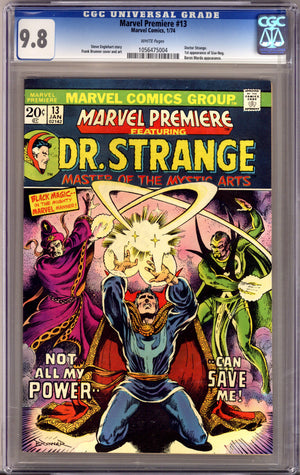 Marvel Premiere 13 CGC 9.8 (NM/M) (1974)