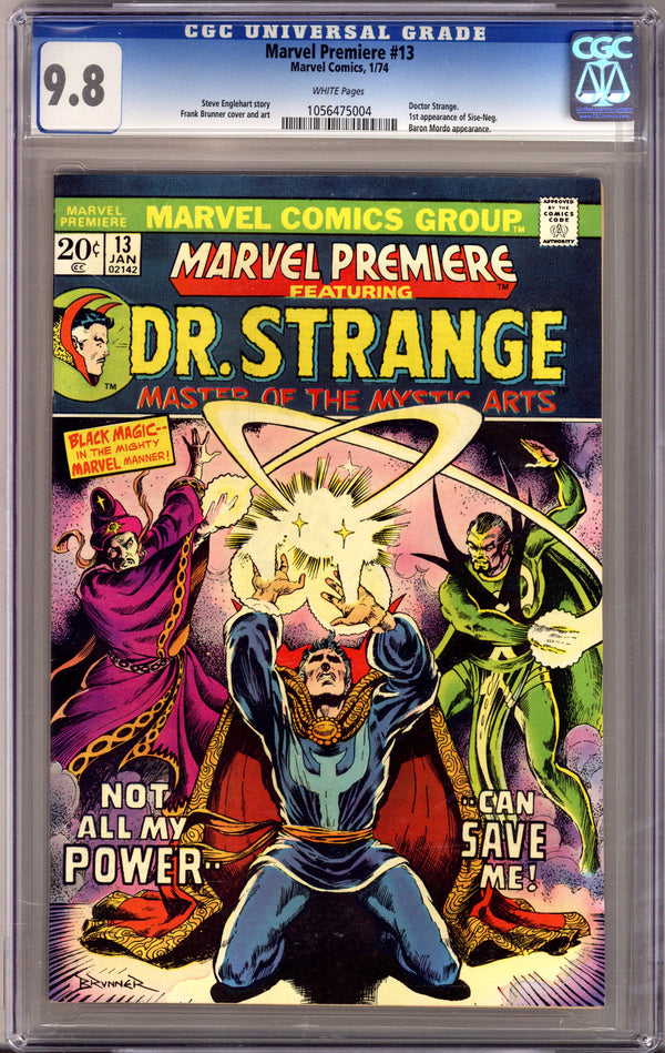 Marvel Premiere 13 CGC 9.8 (NM/M) (1974)