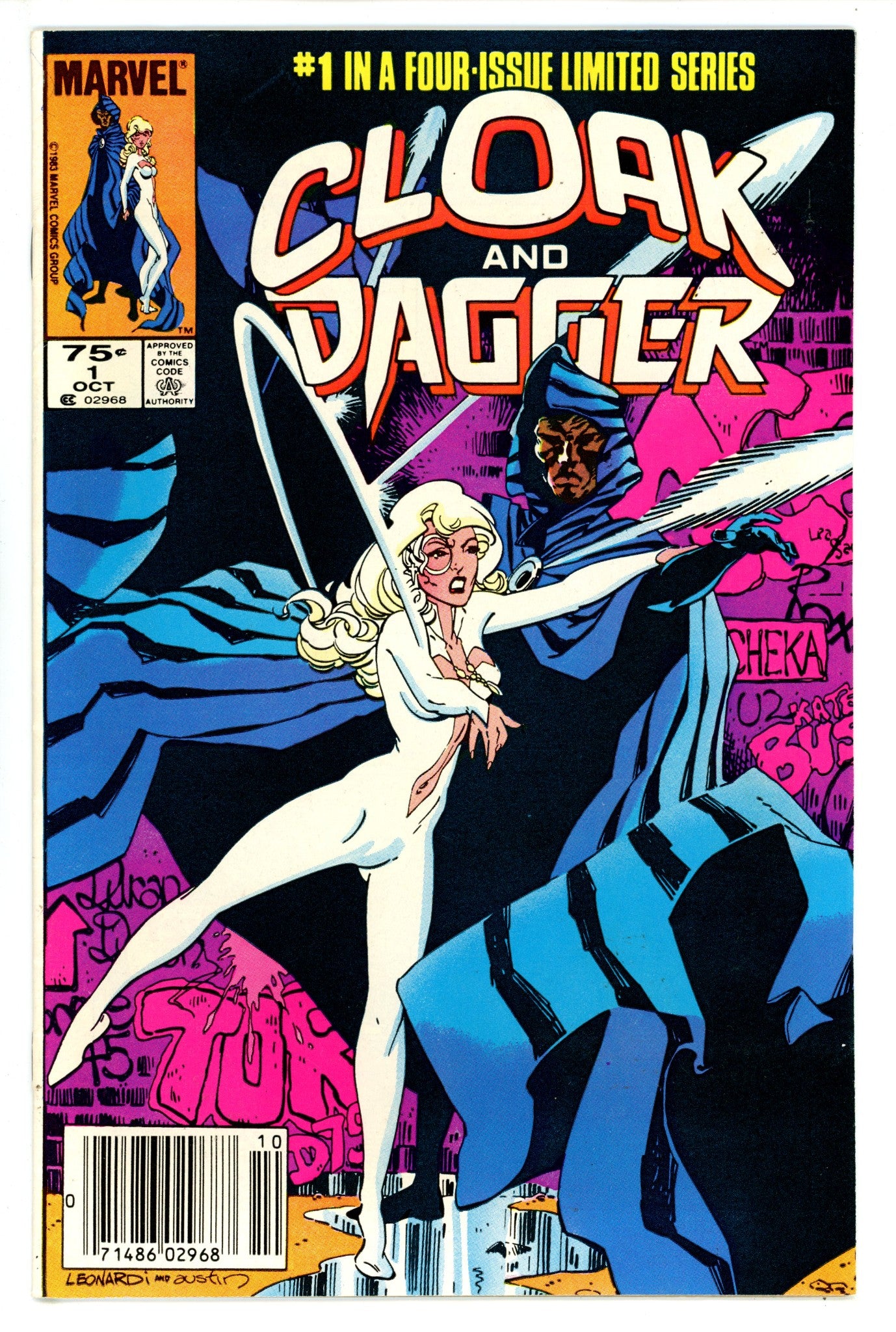 Cloak and Dagger Vol 1 1 Canadian Variant FN (1983)