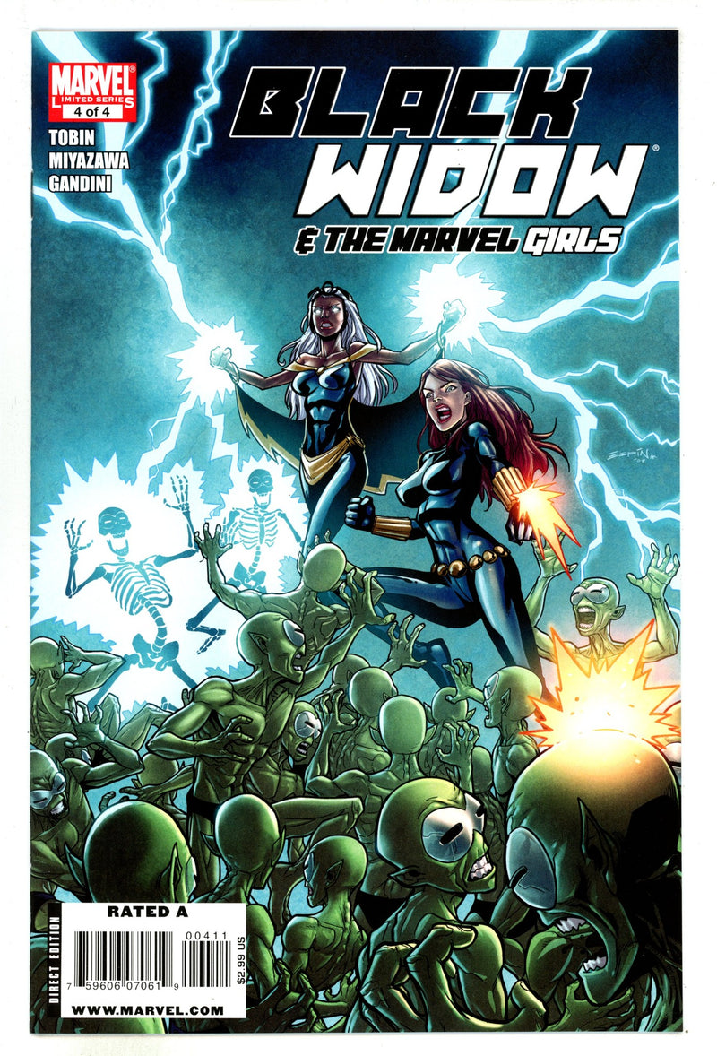 Black Widow & The Marvel Girls 4 High Grade (2010) 