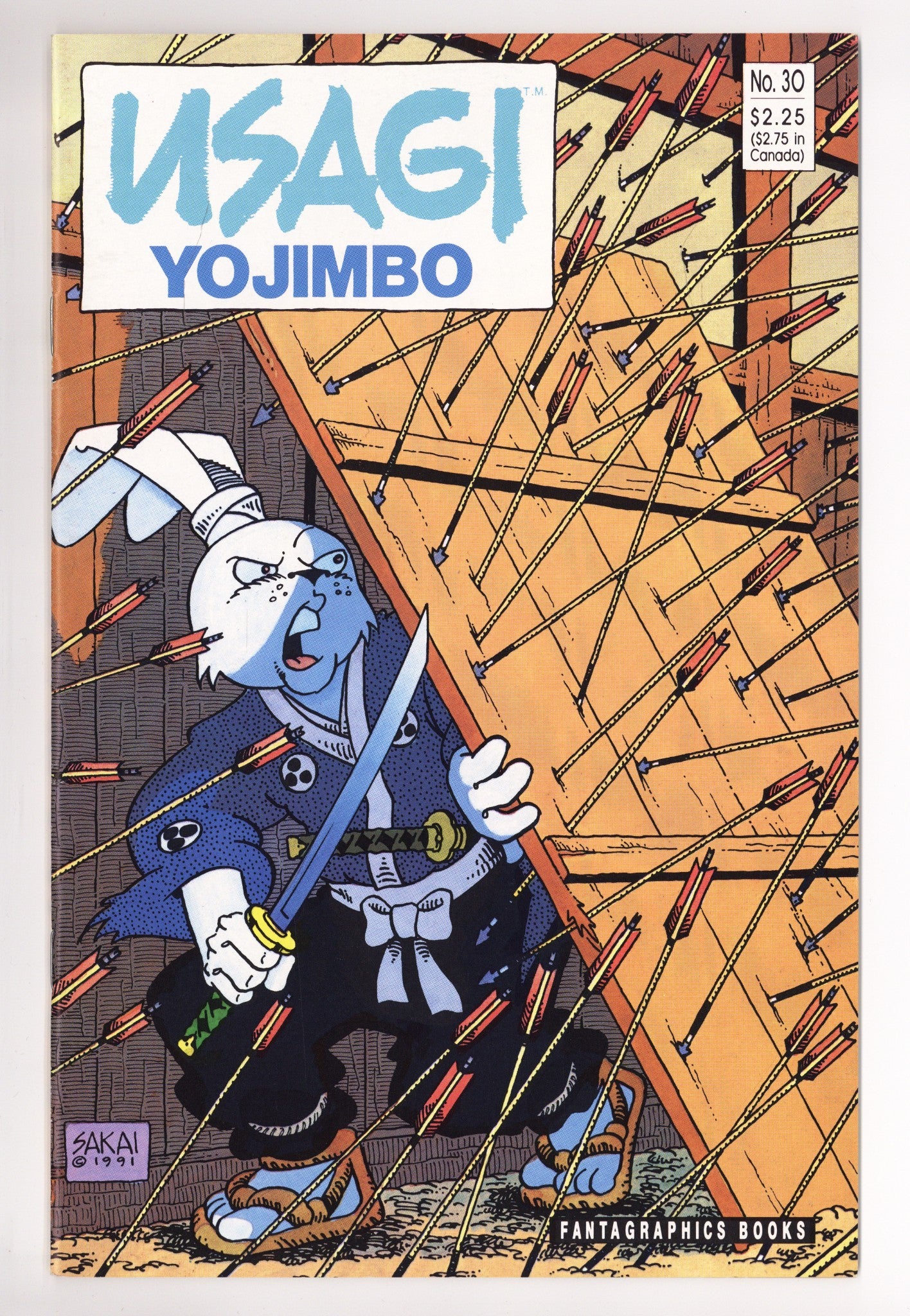 Usagi Yojimbo Vol 1 30 Mid Grade (1991) 
