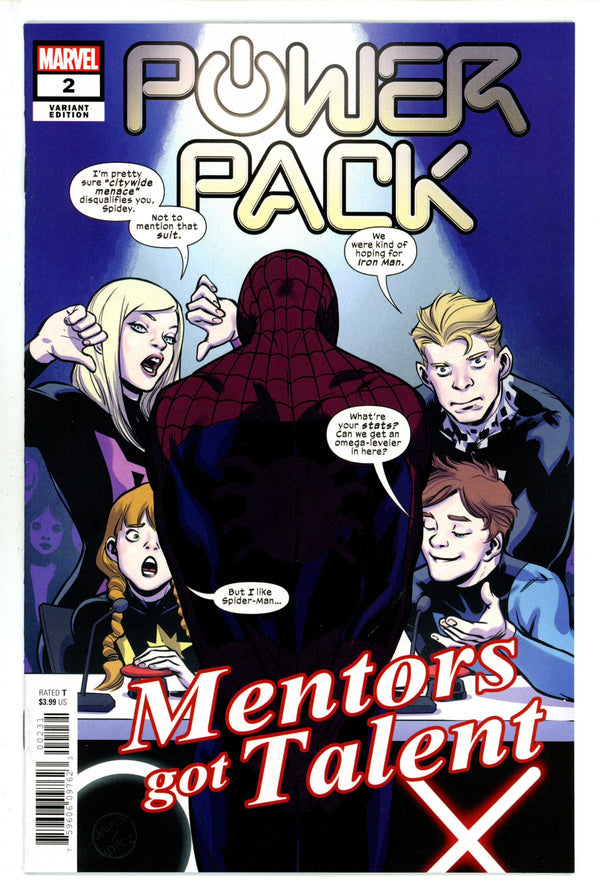Power Pack Vol 4 2 Lopez Incentive Variant NM (2020)