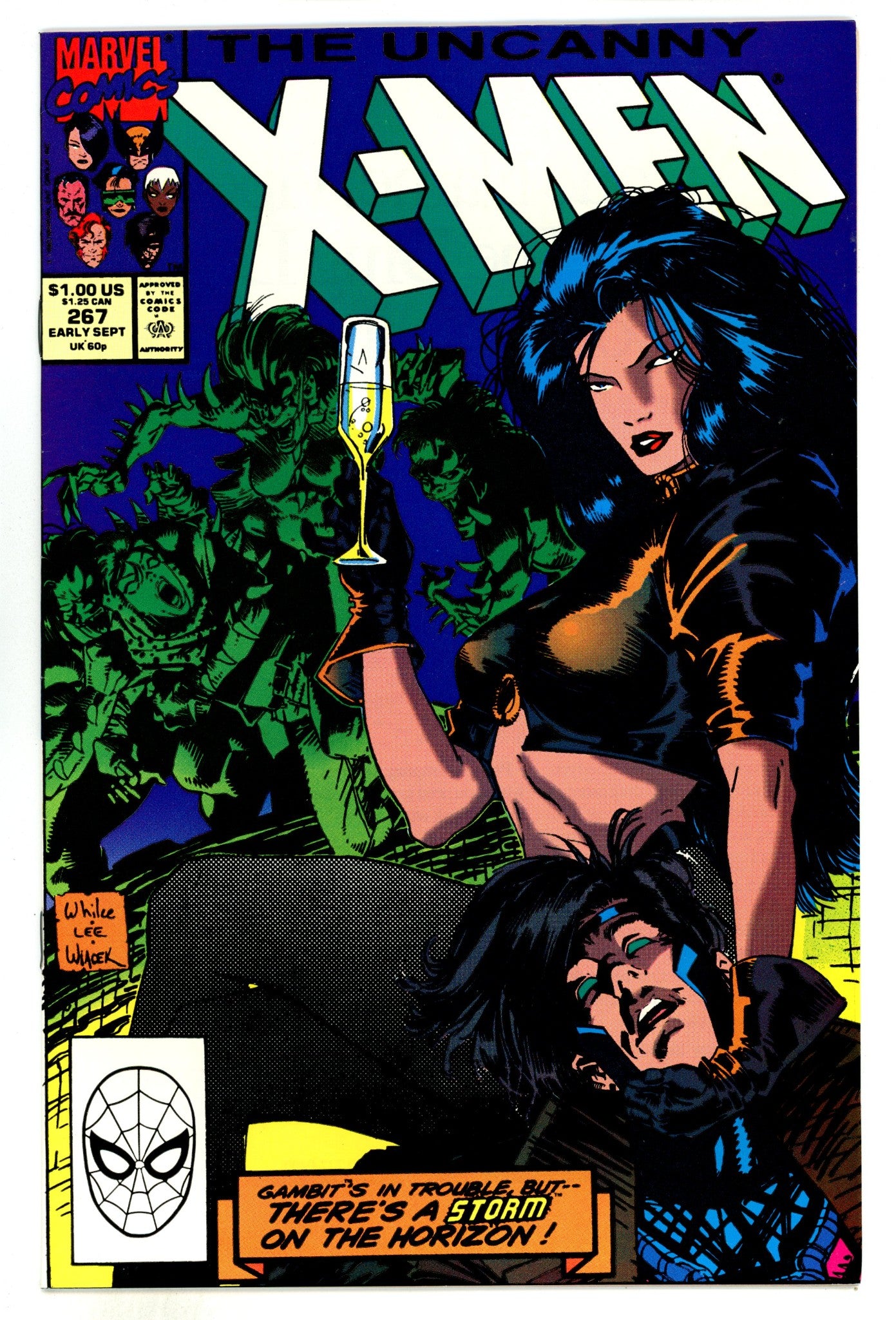 The Uncanny X-Men Vol 1 267  FN/VF (7.0)  (1990)  