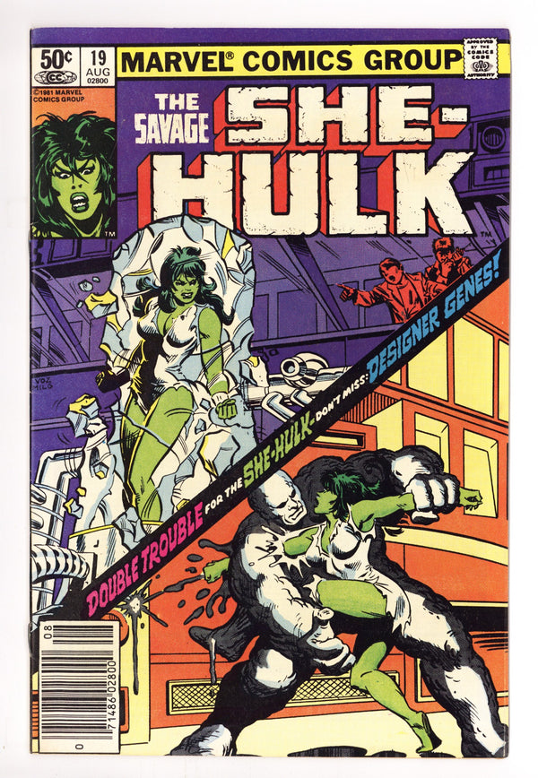 The Savage She-Hulk 19 Low Grade (1981) Newsstand