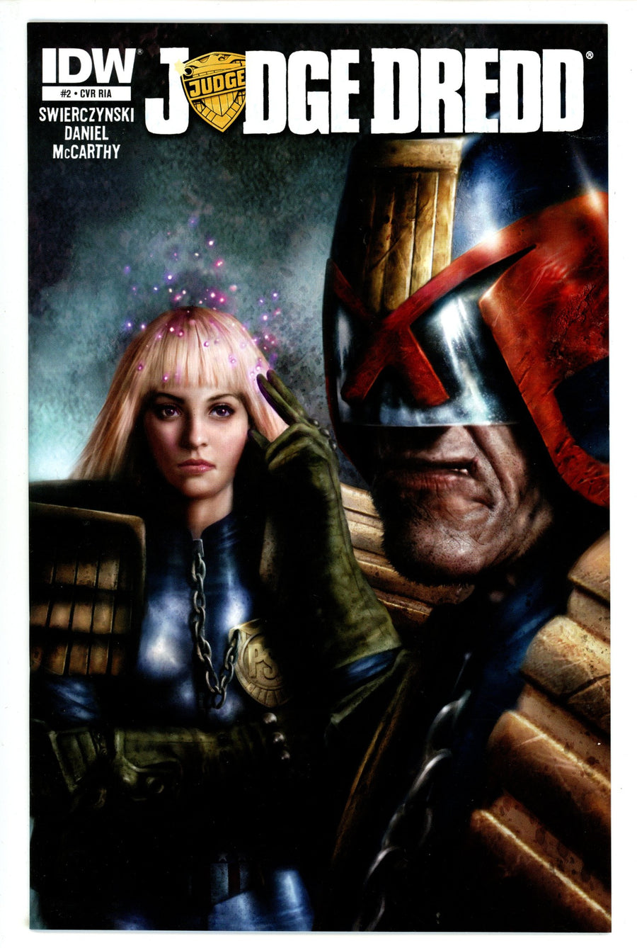 Judge Dredd Vol 4 2 High Grade (2012) Percival Incentive Variant 