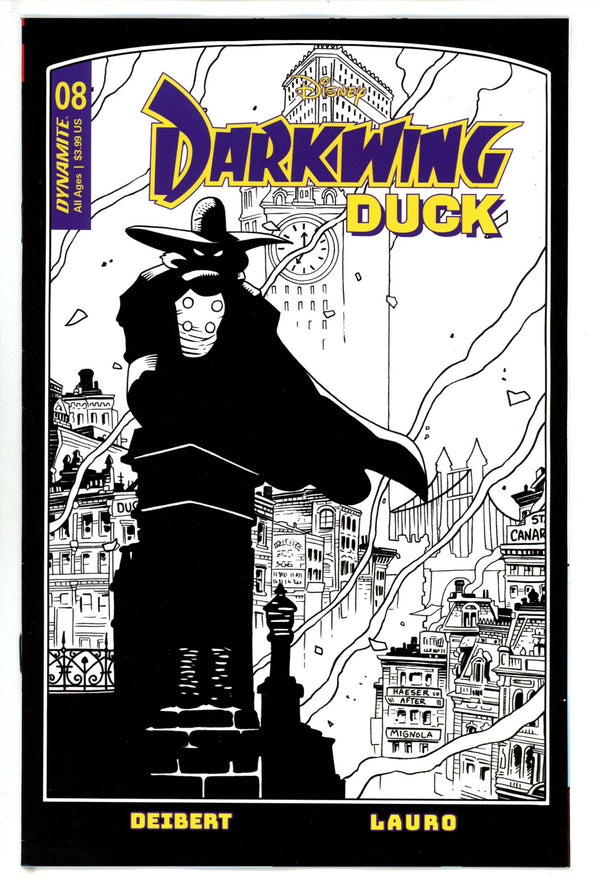 Darkwing Duck 8 Haeser B&W Incentive Variant (2023)