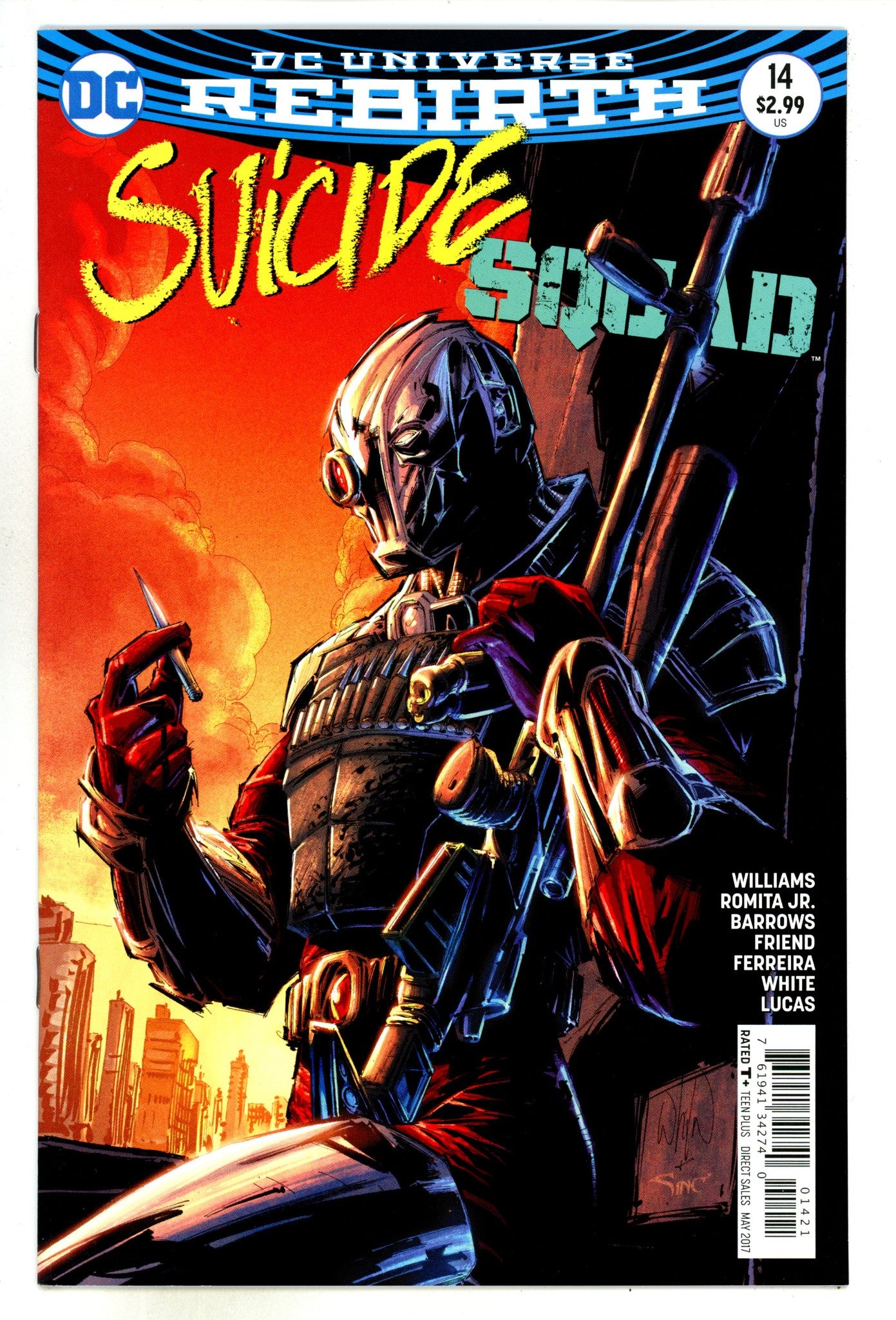 Suicide Squad Vol 4 14 High Grade (2017) Portacio Variant 