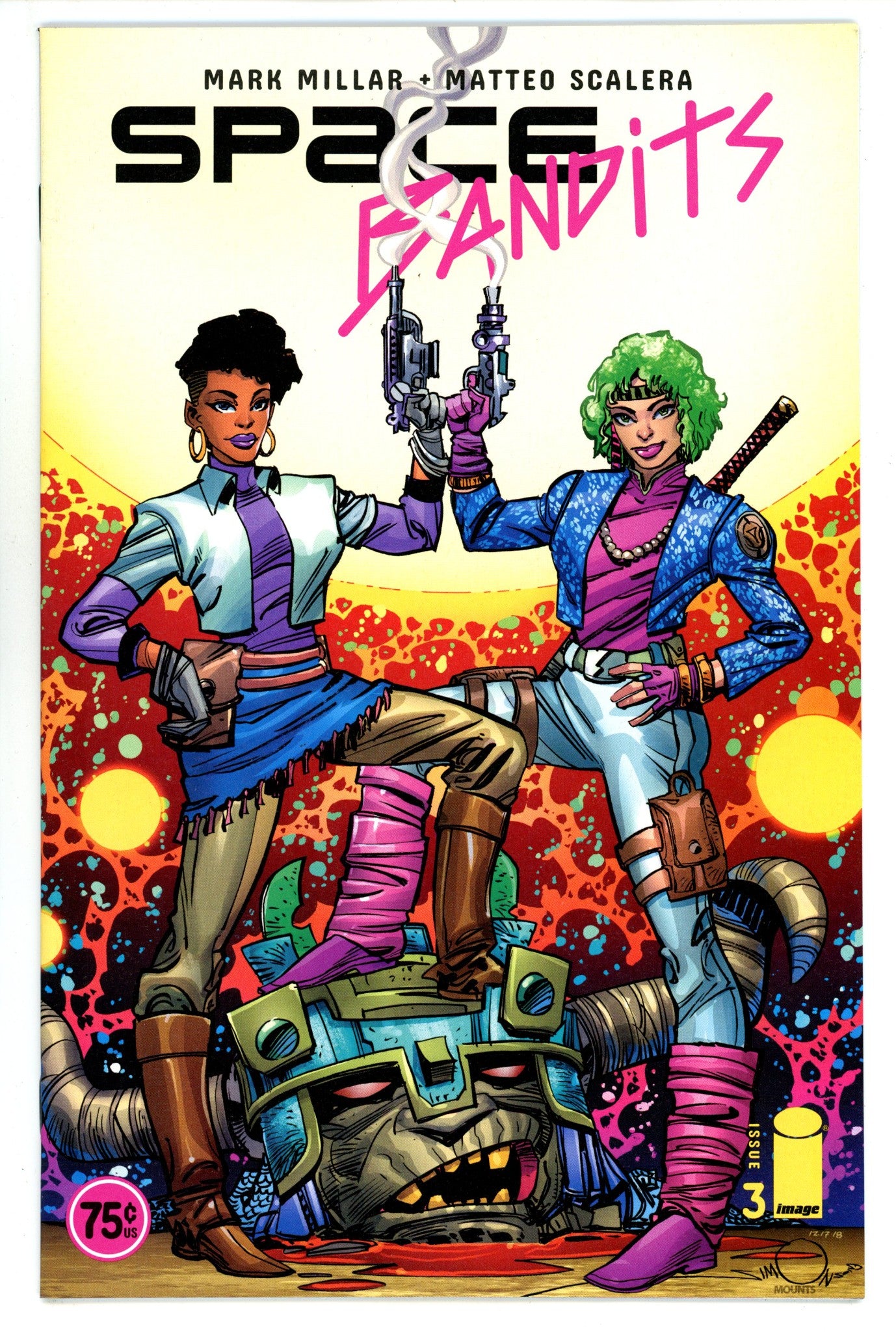 Space Bandits 3 High Grade (2019) Simonson Variant 