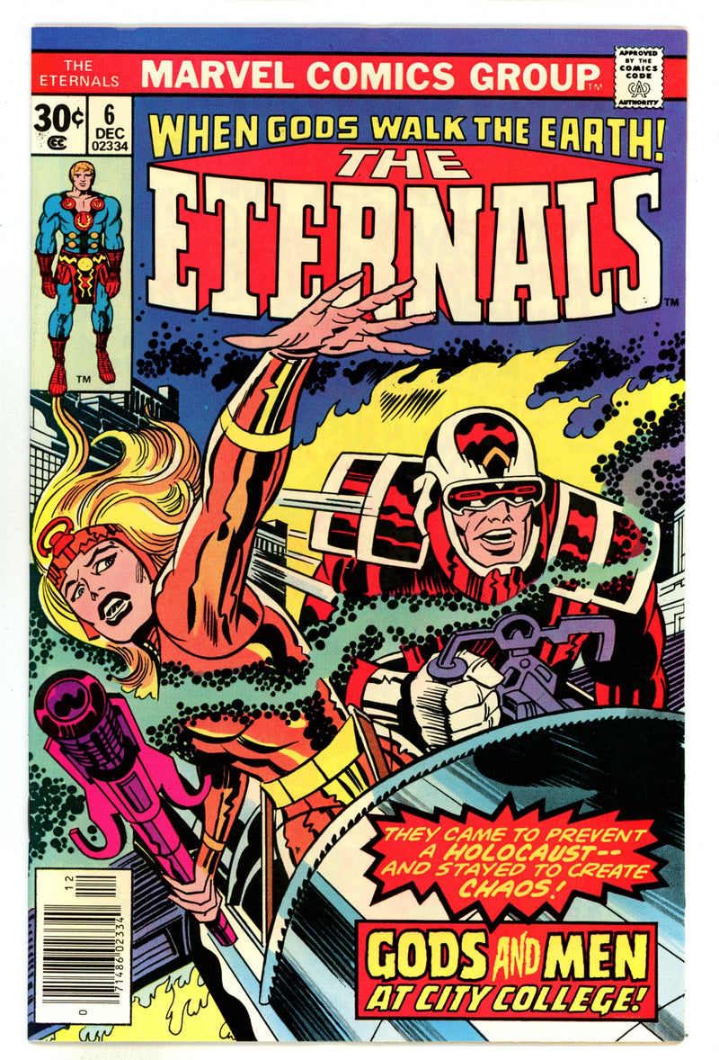 The Eternals Vol 1 6 FN/VF (7.0) (1976) 