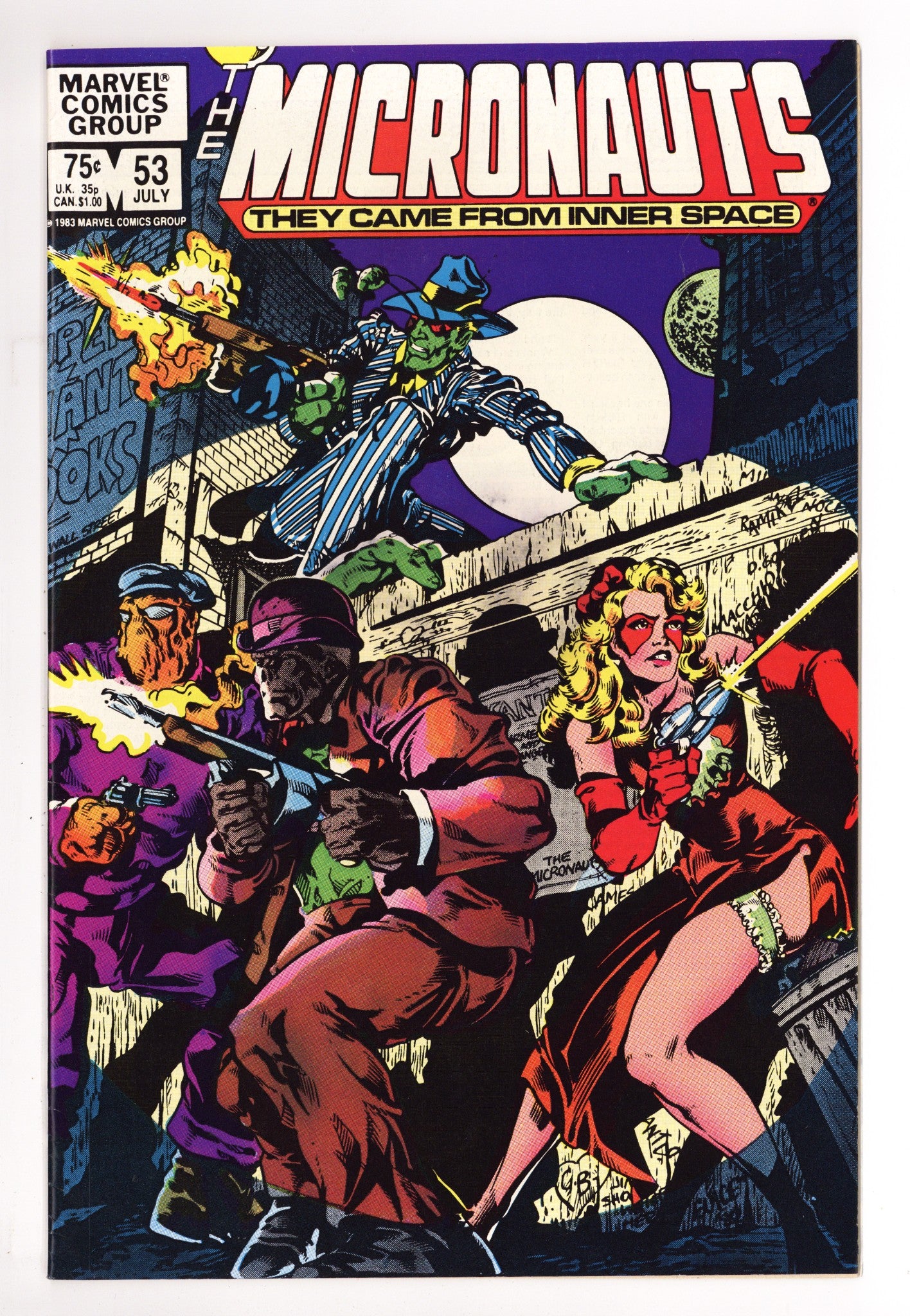 Micronauts Vol 1 53 High Grade (1983) 