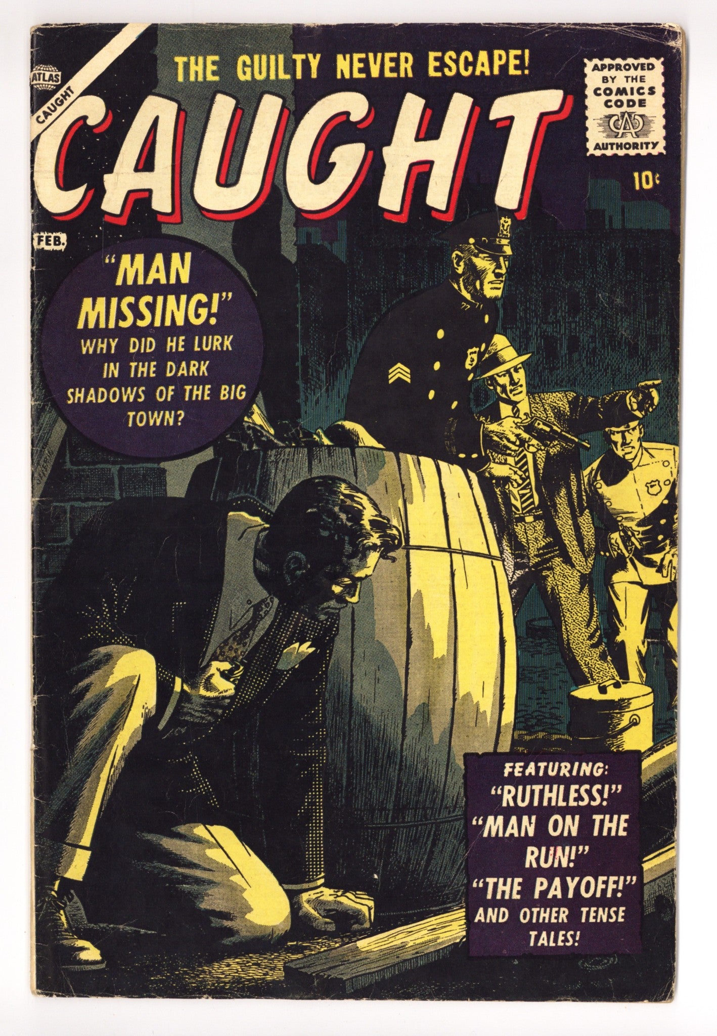 Caught 4 VG- (3.5) (1957) 