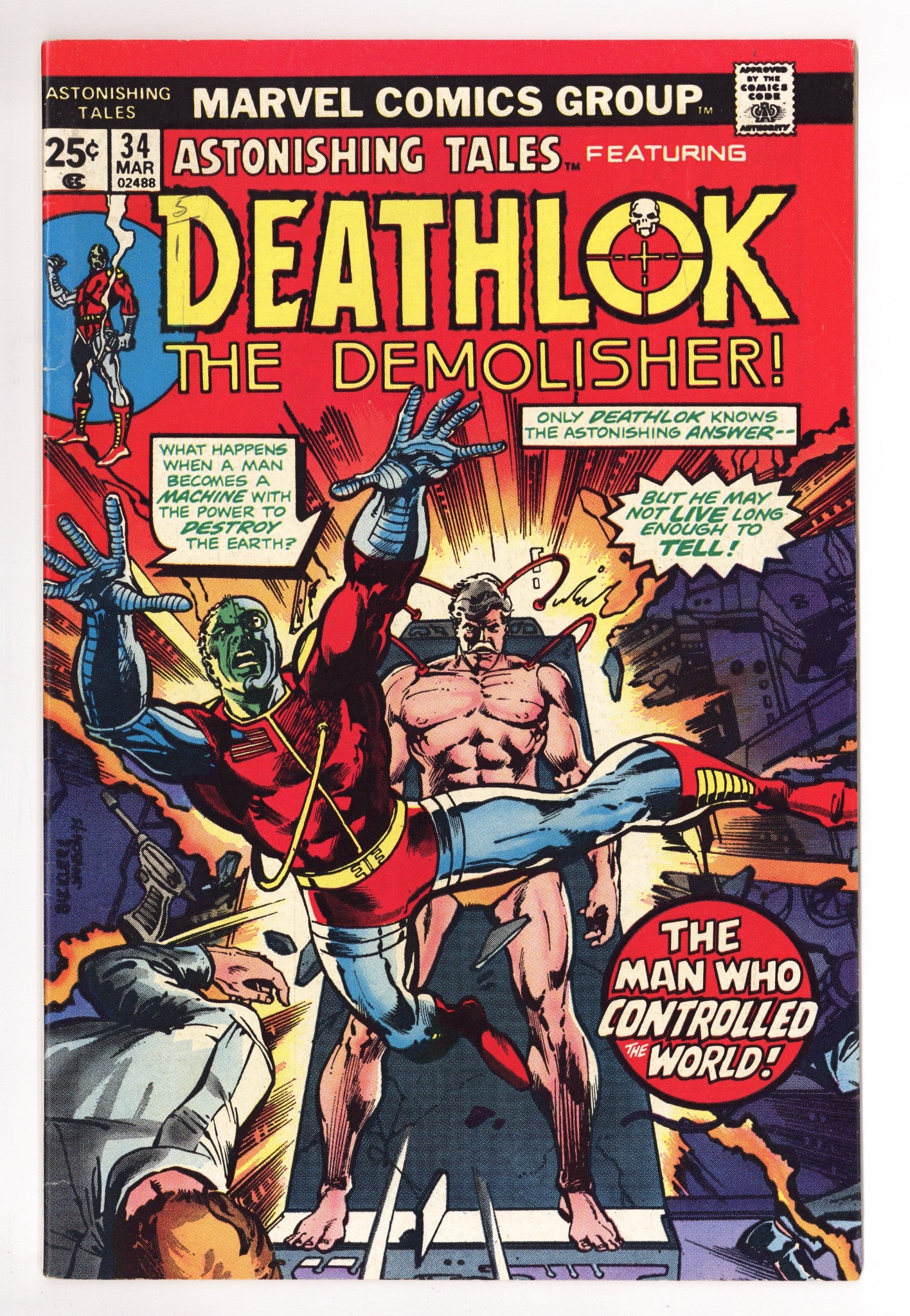 Astonishing Tales Vol 1 34 VG- (3.5) (1976) 