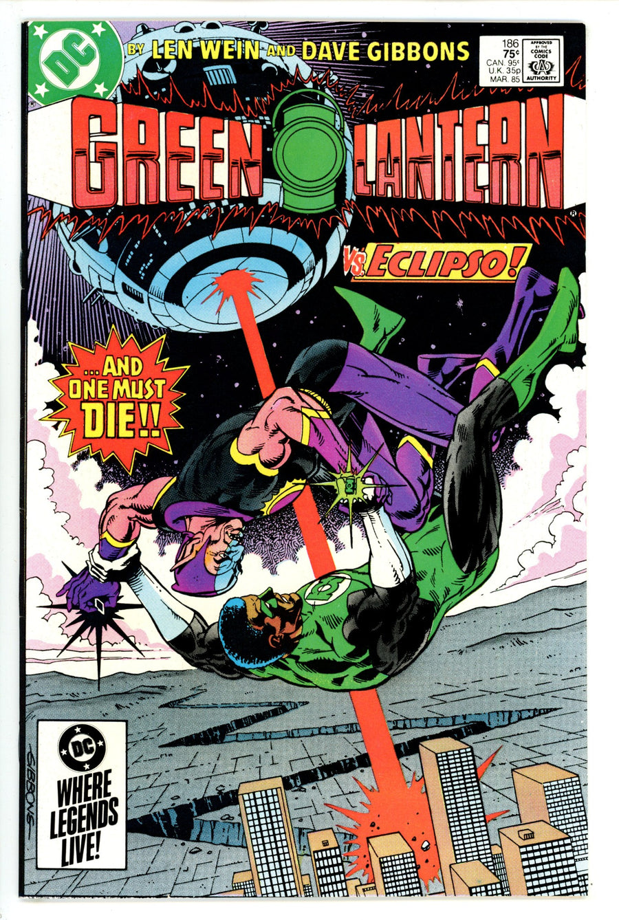 Green Lantern Vol 2 186 High Grade (1985) 
