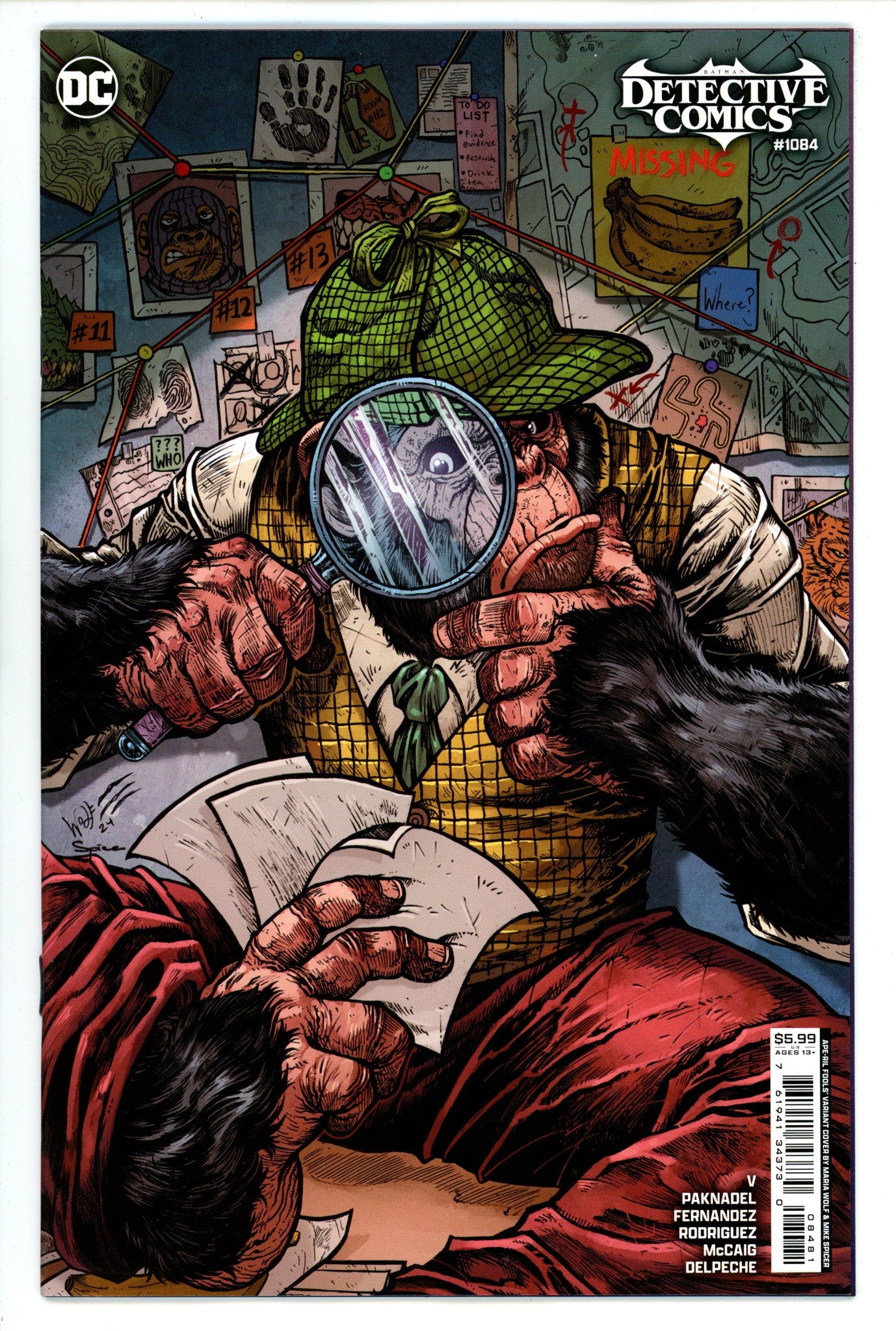 Detective Comics Vol 3 1084 Wolf Variant (2024)