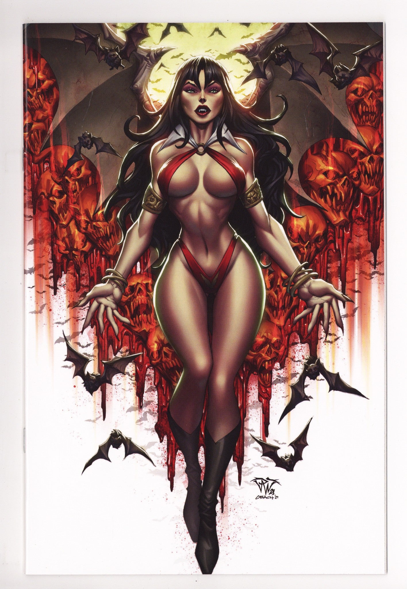 Vampirella Vol 6 24 High Grade /500 (2021) Pantalena Virgin Exclusive Variant 