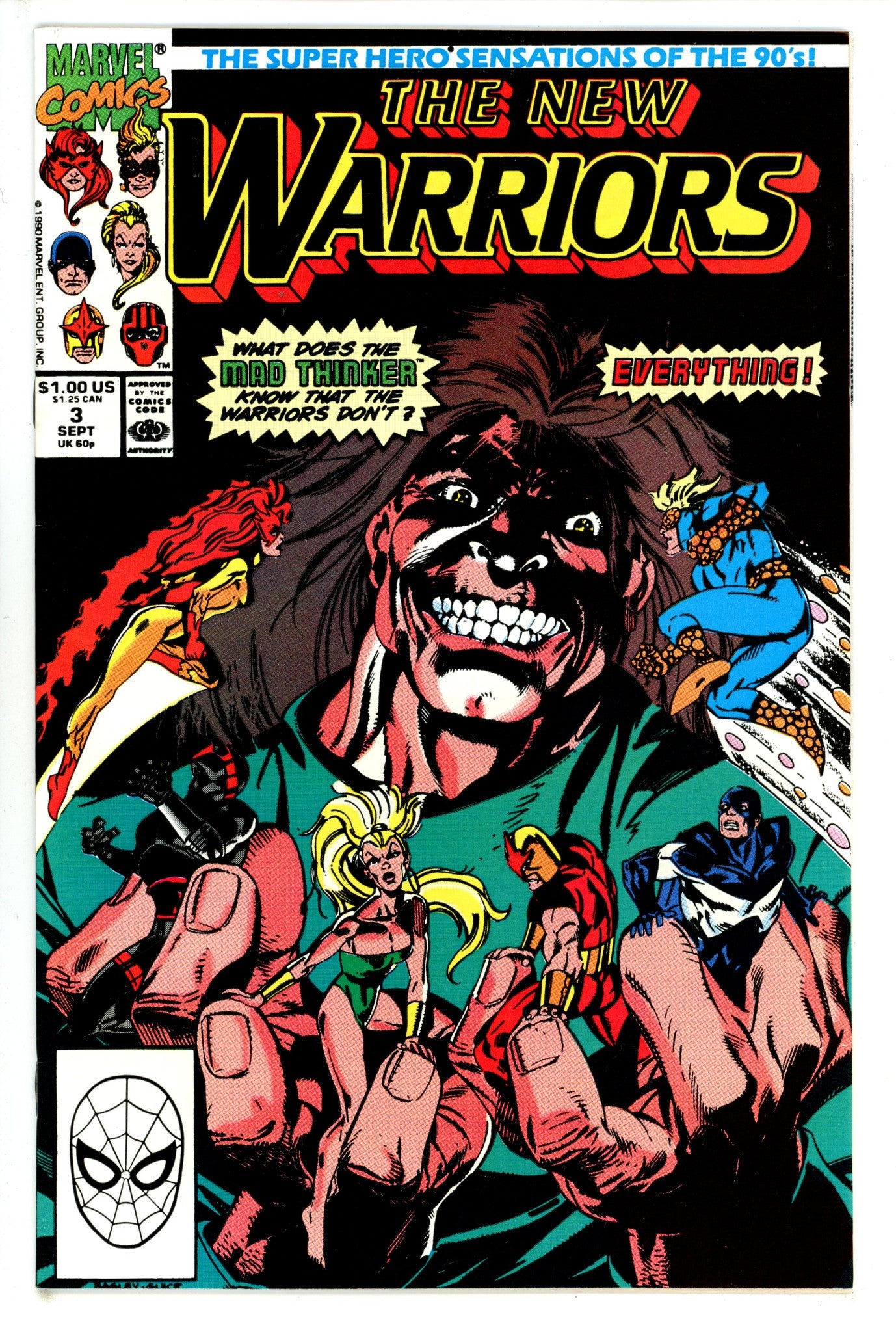 The New Warriors Vol 1 3 (1990)