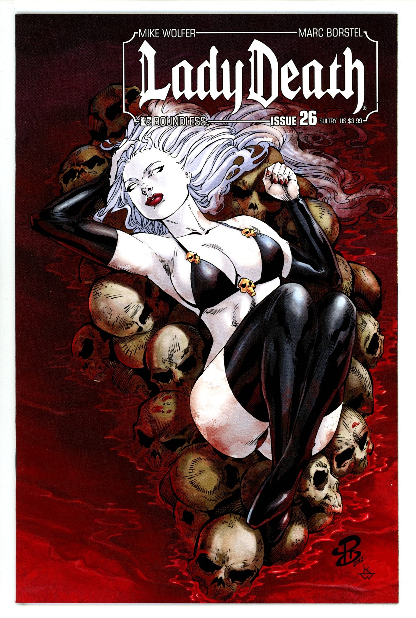 Lady Death Vol 3 26 NM (9.4) (2013) Camilo Variant 