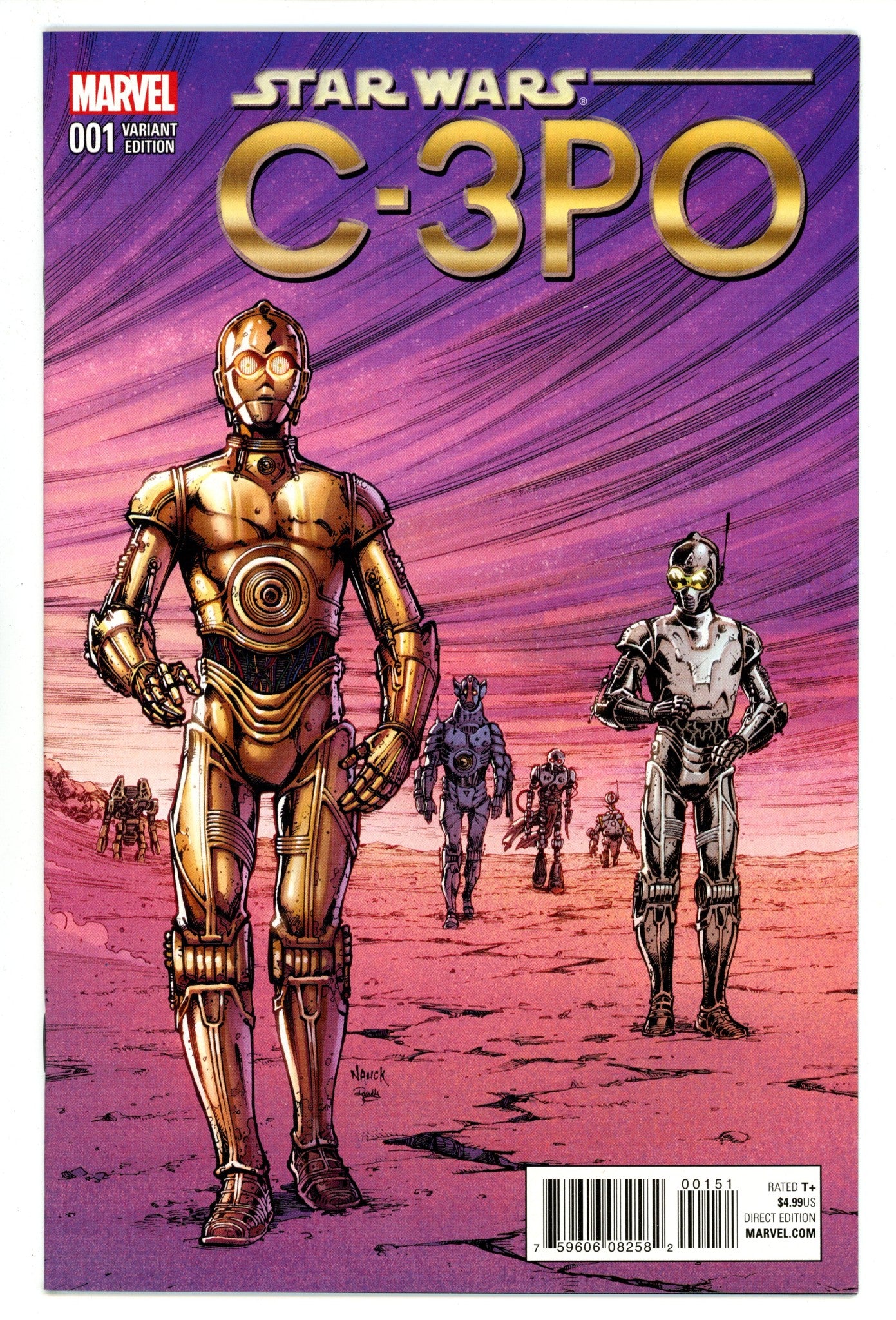 Star Wars Special: C-3PO 1 High Grade (2016) Nauck Variant 