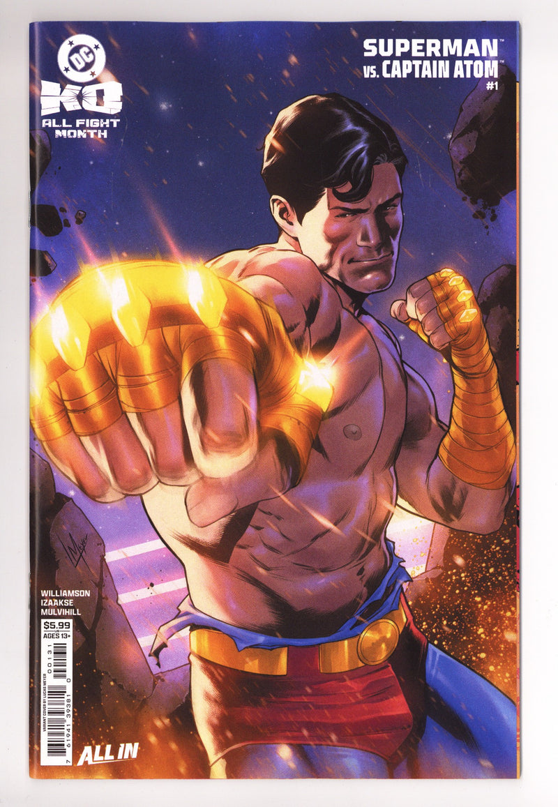 DC K.O. Superman Vs Captain Atom 1 Meyer Variant (2025)