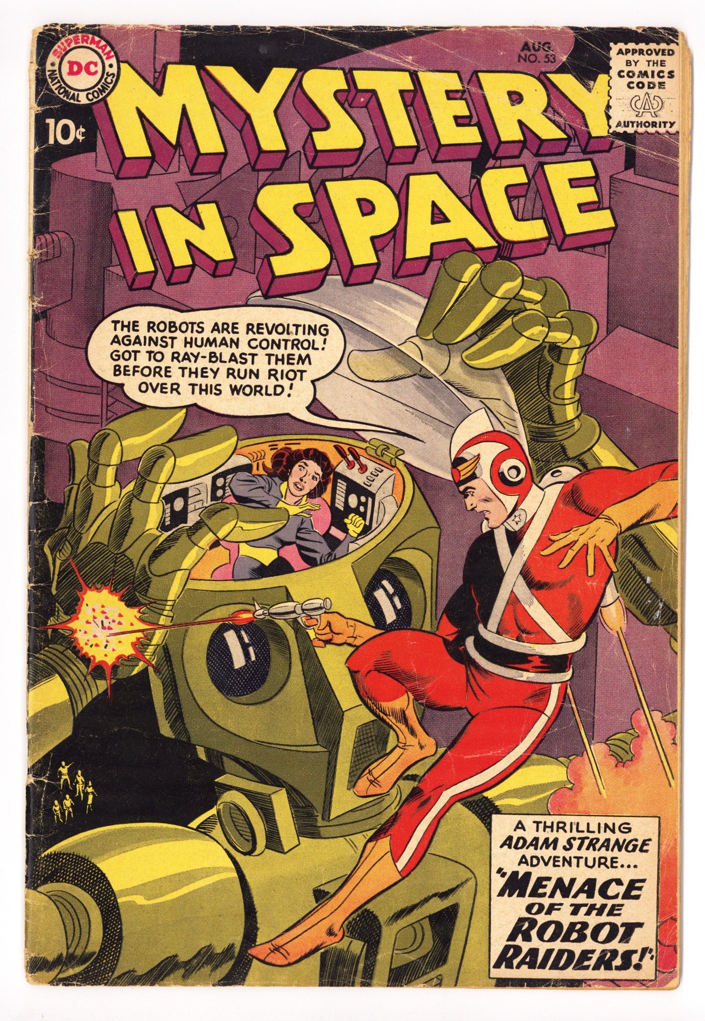 Mystery in Space Vol 1 53 GD/VG (3.0) (1959) 