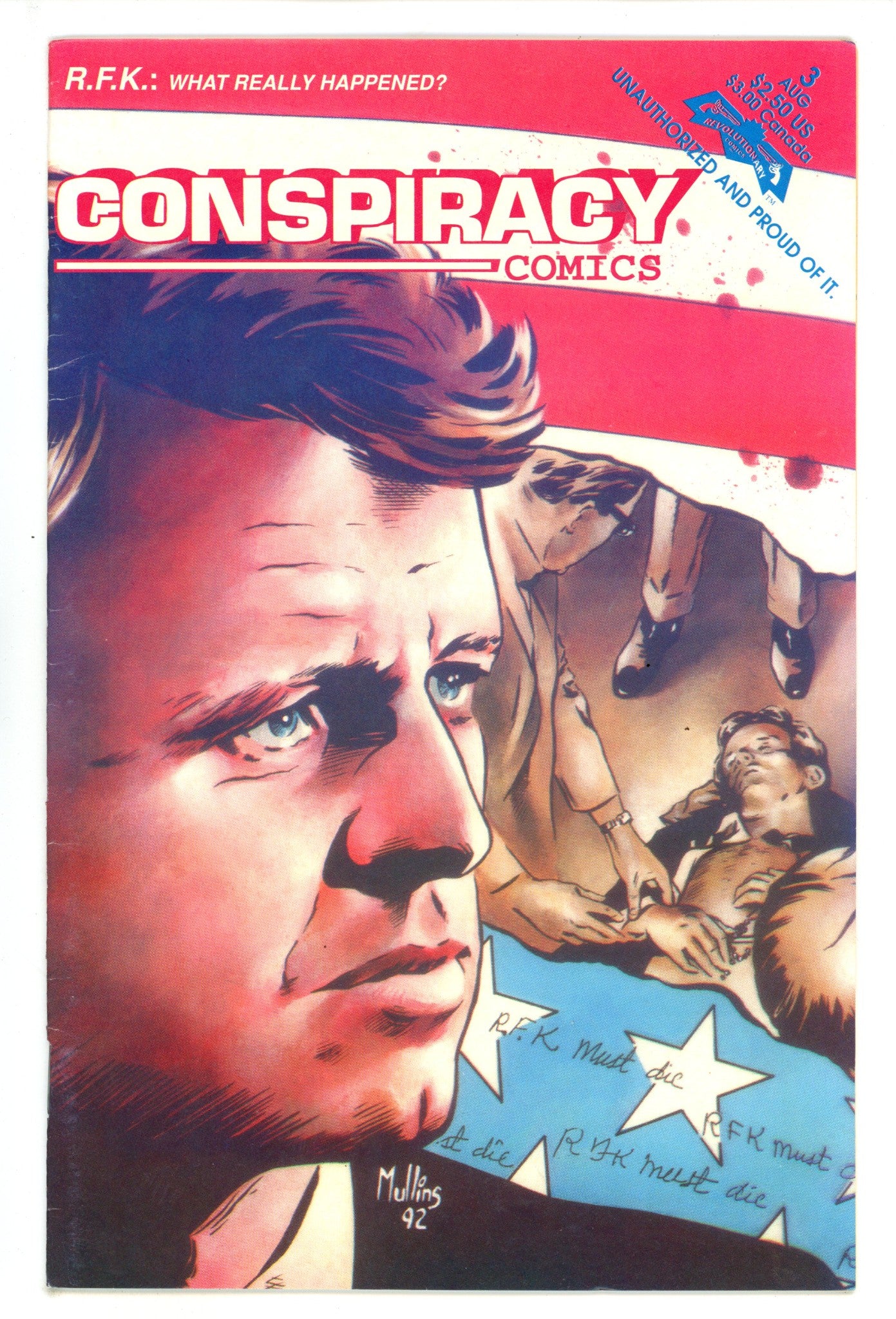 Conspiracy Comics 3 Low Grade (1992) 