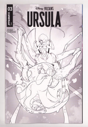 Disney Villains Ursula  3 Andolfo  B&W Variant   (2026)