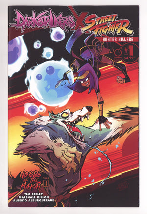 Darkstalkers X Street Fighter Hunter Killers 1 Bean Variant (2025)