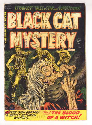 Black Cat Comics 38 VG (4.0) (1952)
