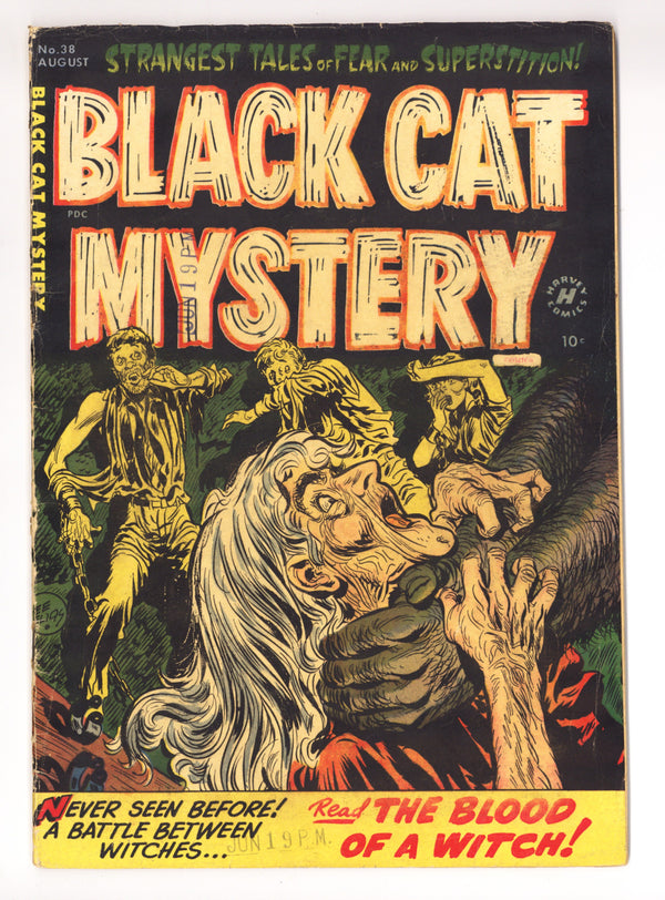 Black Cat Comics 38 VG (4.0) (1952)