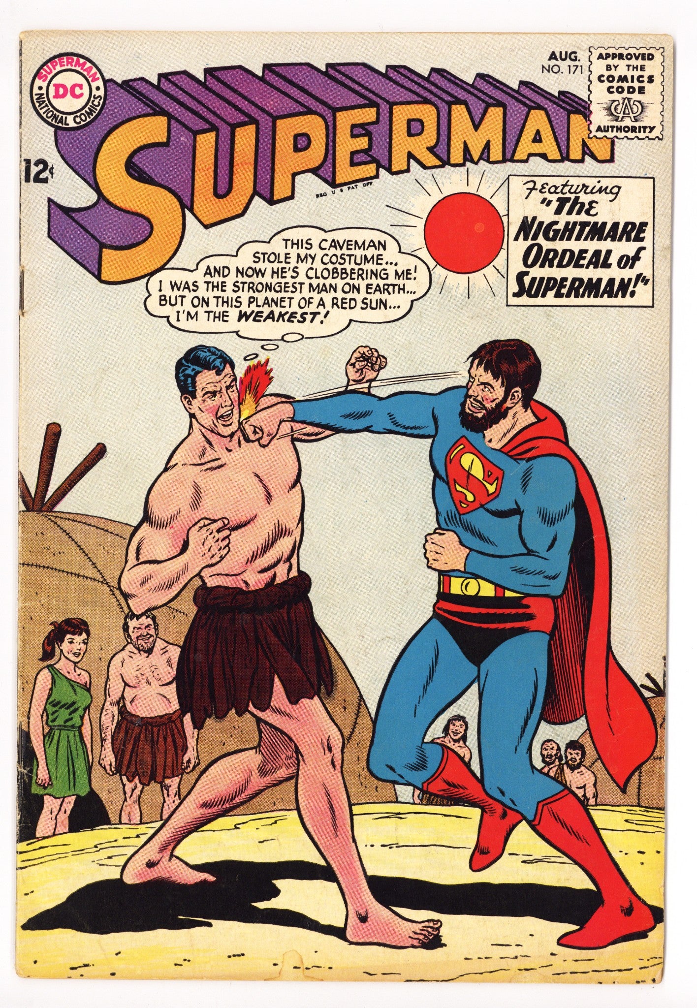 Superman Vol 1 171 VG+ (4.5) (1964) 