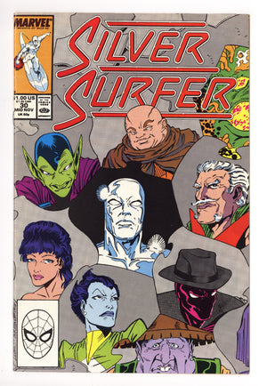 Silver Surfer Vol 3 30 Mid Grade (1989)