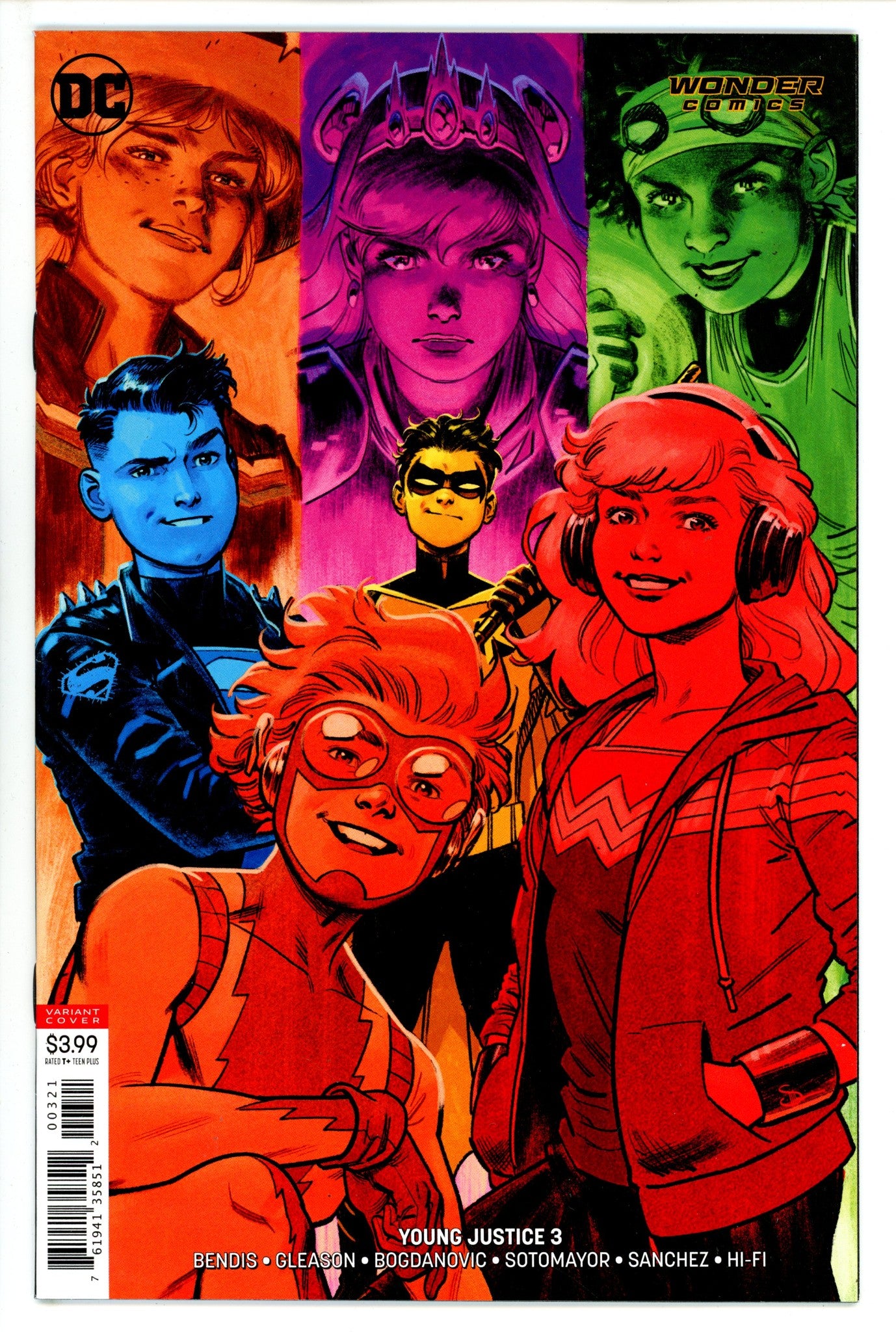 Young Justice Vol 3 3 Shaner Variant (2019)