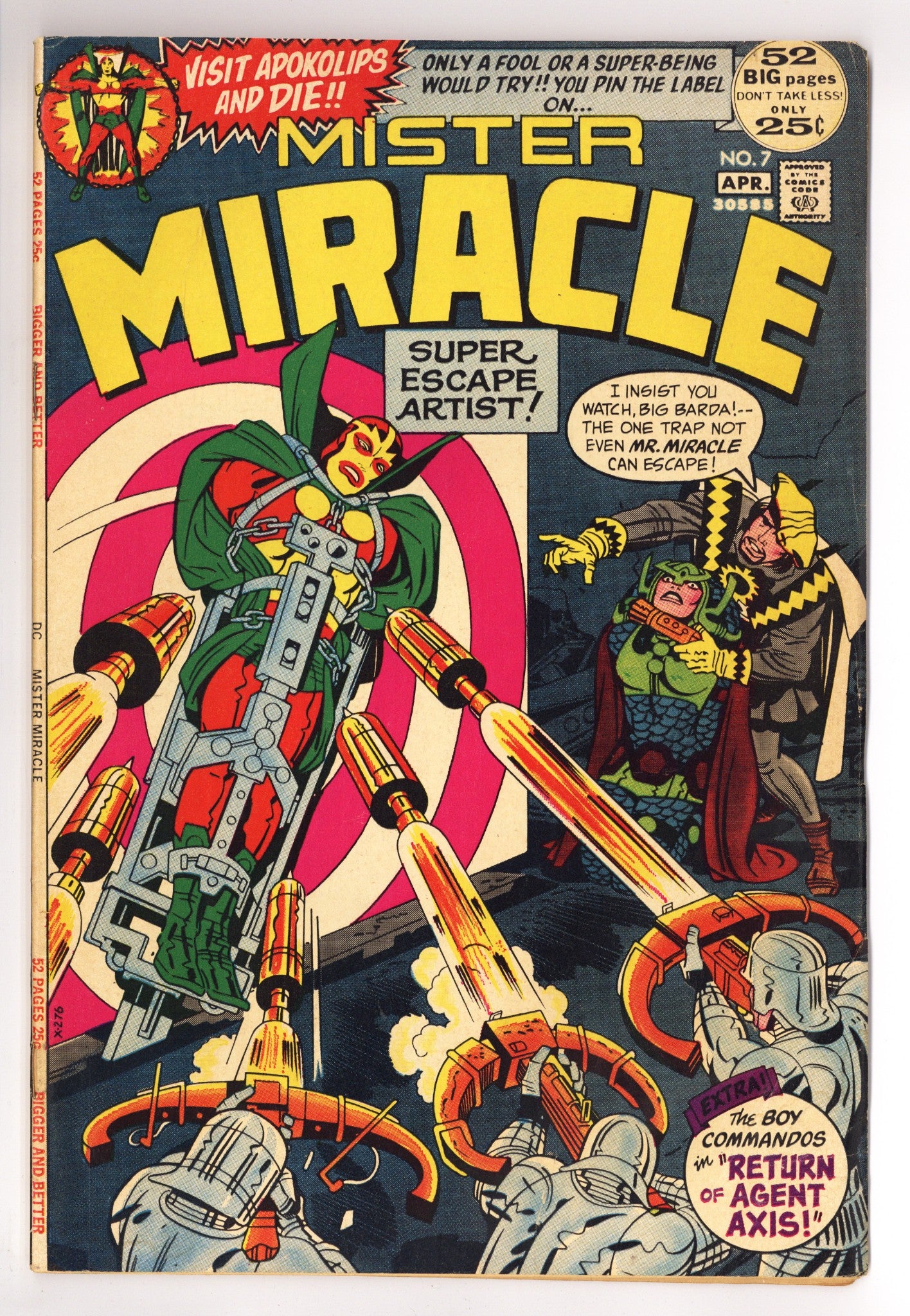 Mister Miracle Vol 1 7 VG- (3.5) (1972) 