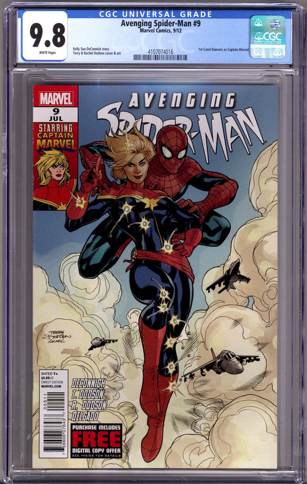 Avenging Spider-Man 9 CGC 9.8 (NM/M) (2012)