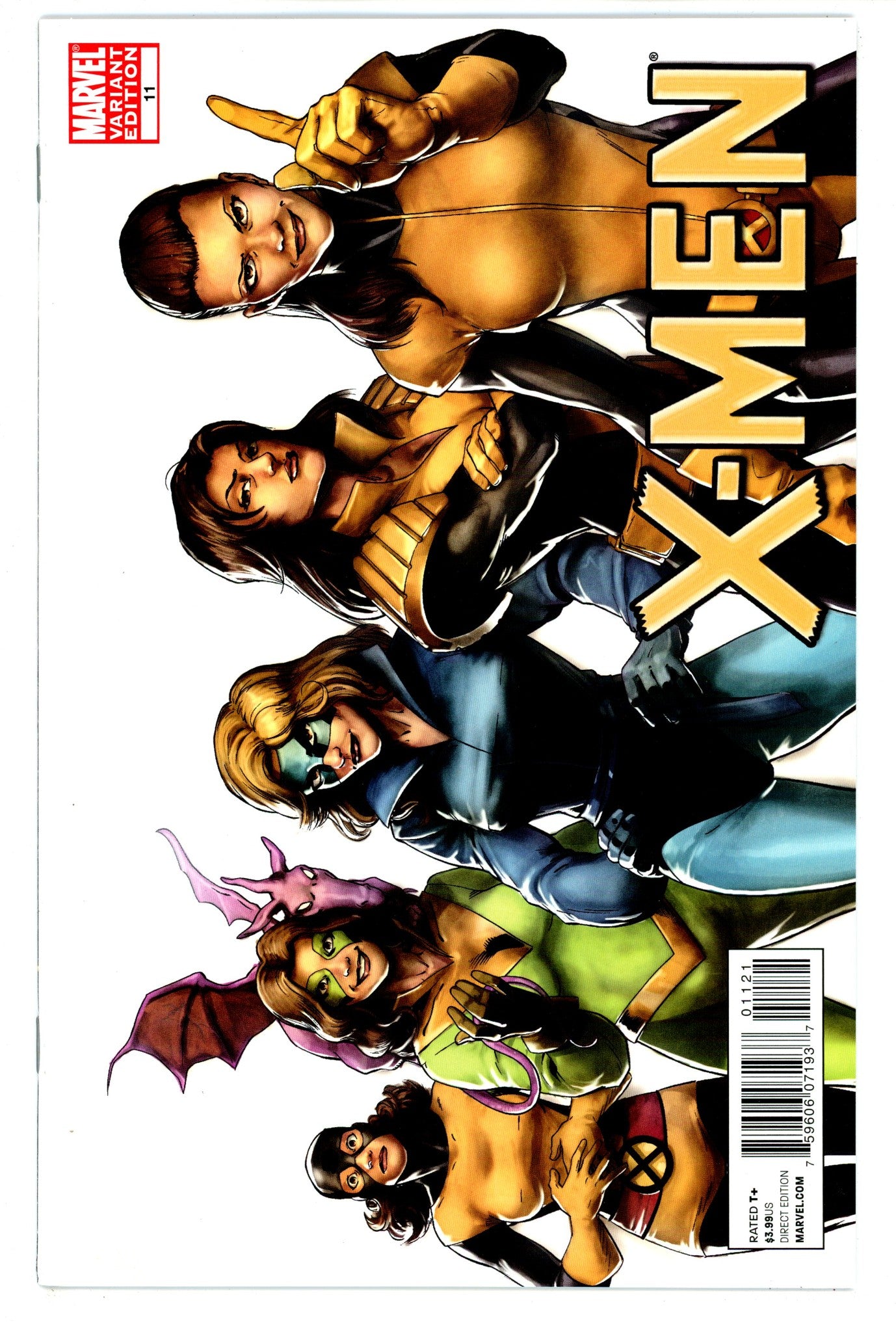X-Men Vol 2 11 FN/VF (7.0) (2011) Lopez Incentive Variant 
