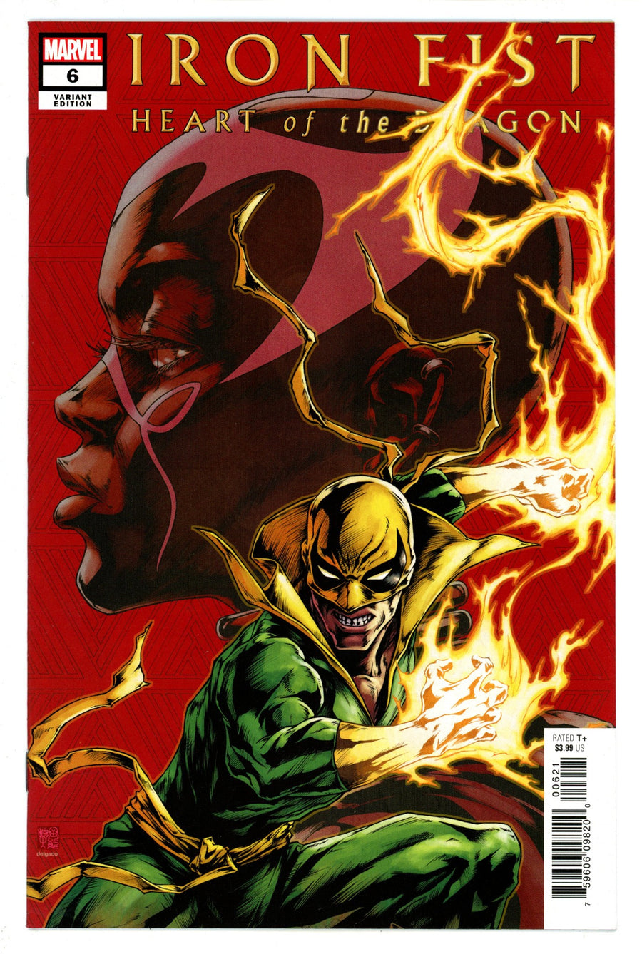 Iron Fist: Heart of the Dragon 6 High Grade (2021) Okazaki Variant 