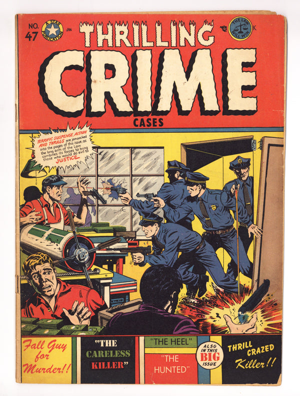 Thrilling Crime Cases 47 VG+ (4.5) (1952)