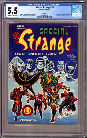 Special Strange 24 CGC 5.5 (FN-) (1981)
