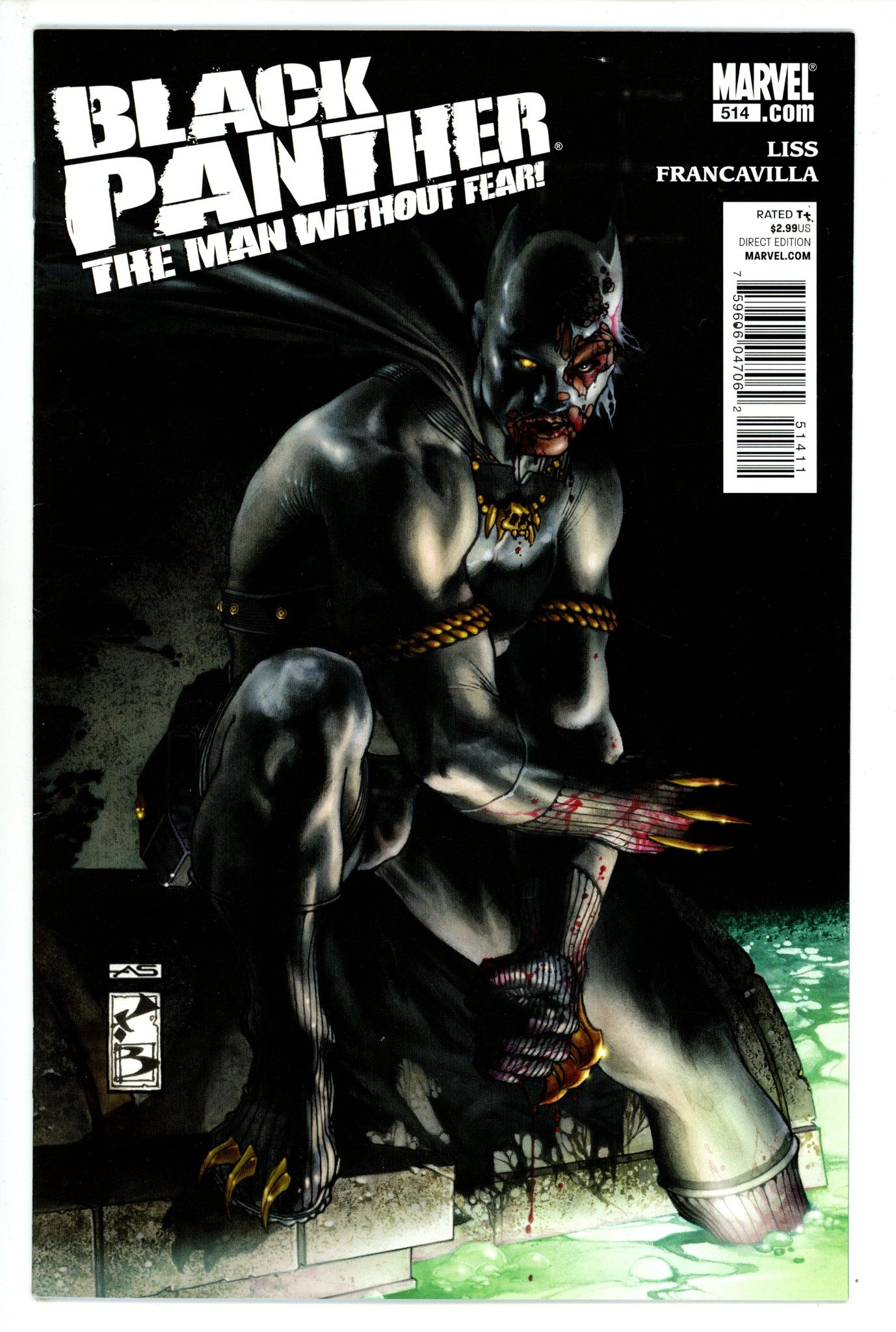 Black Panther: The Man without Fear 514 High Grade (2011) 